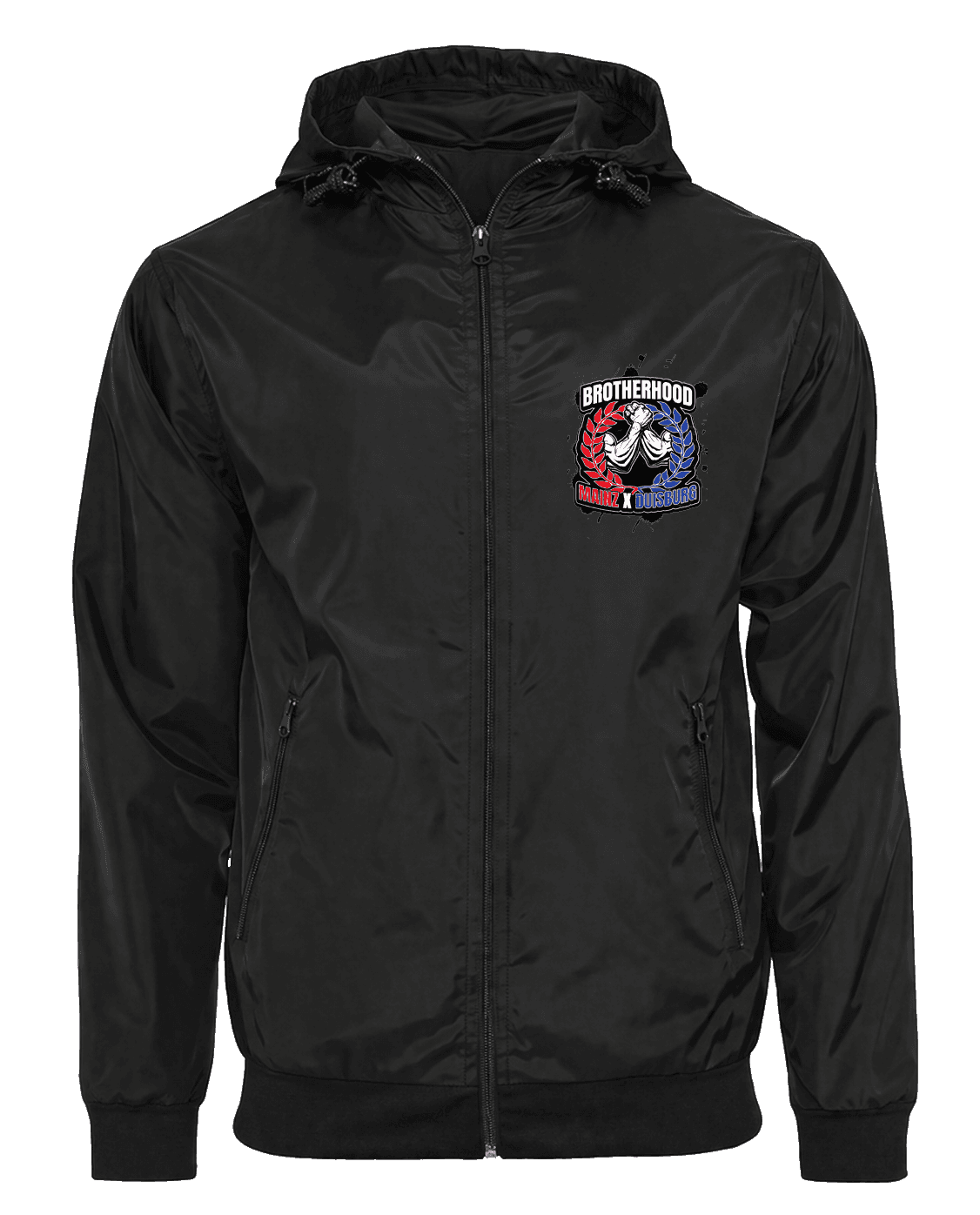 Brotherhood Mainz X Duisburg Jacke mit abnehmbarer Balaclava