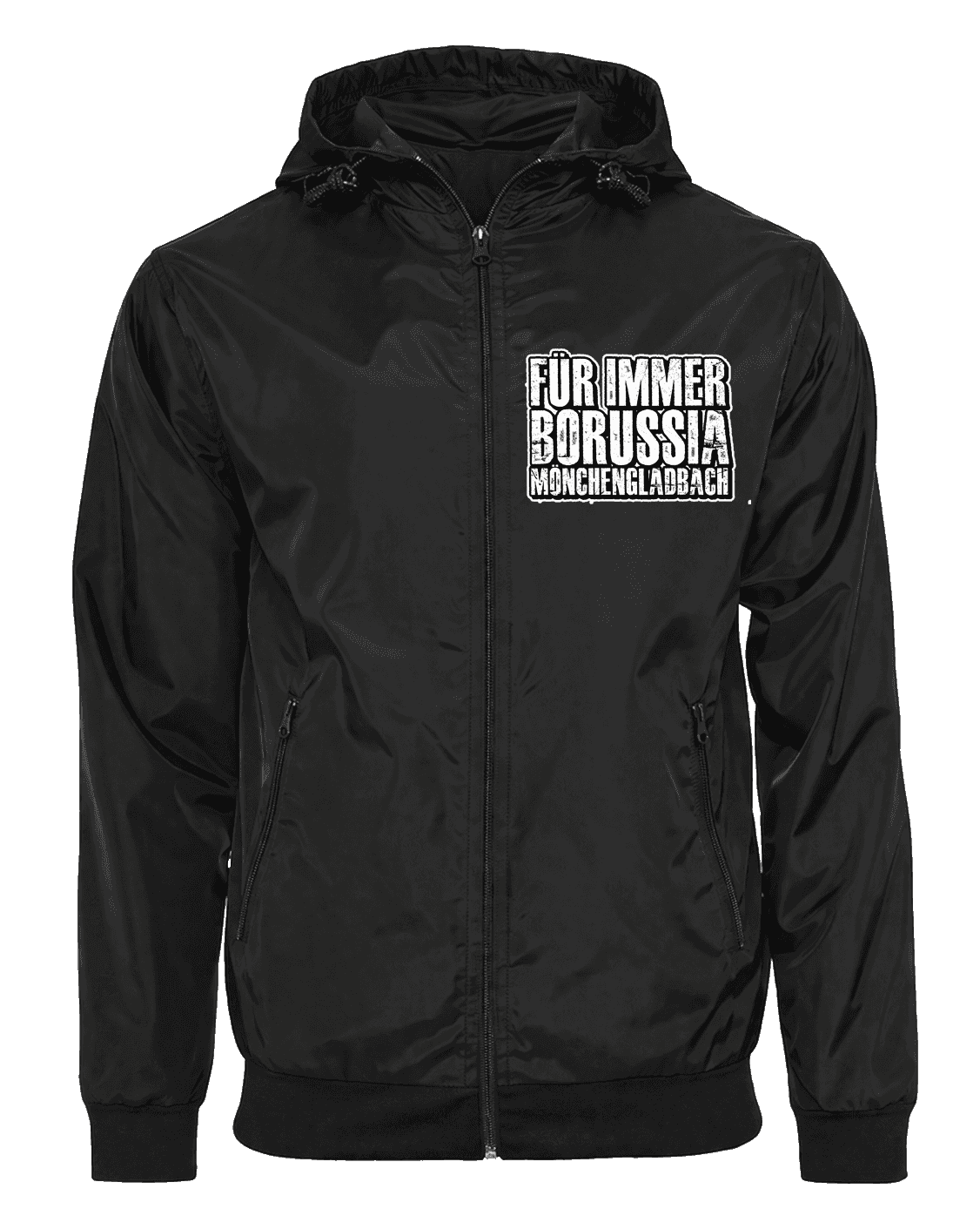 Für immer Borussia Mönchengladbach Jacke mit abnehmbarer Balaclava