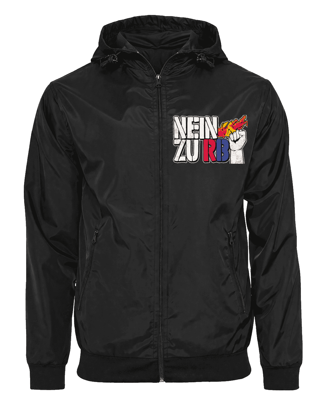 Nein zu RB Jacke mit abnehmbarer Balaclava
