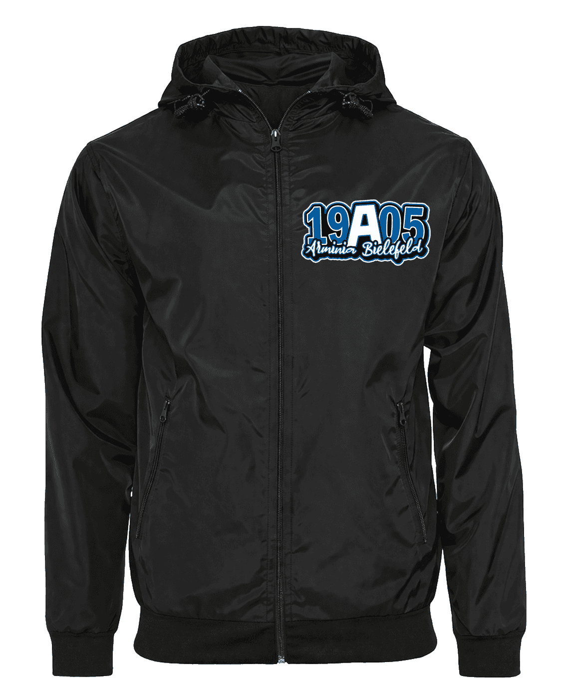 19A05 Arminia Bielefeld Jacke mit abnehmbarer Balaclava