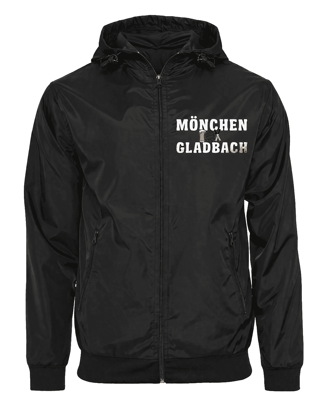 Mönchengladbach Jacke mit abnehmbarer Balaclava