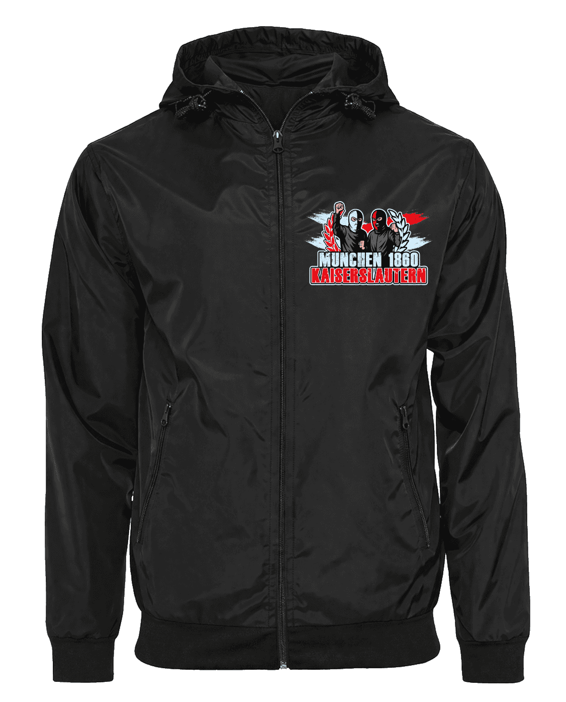 München 1860 X Kaiserslautern Jacke mit abnehmbarer Balaclava