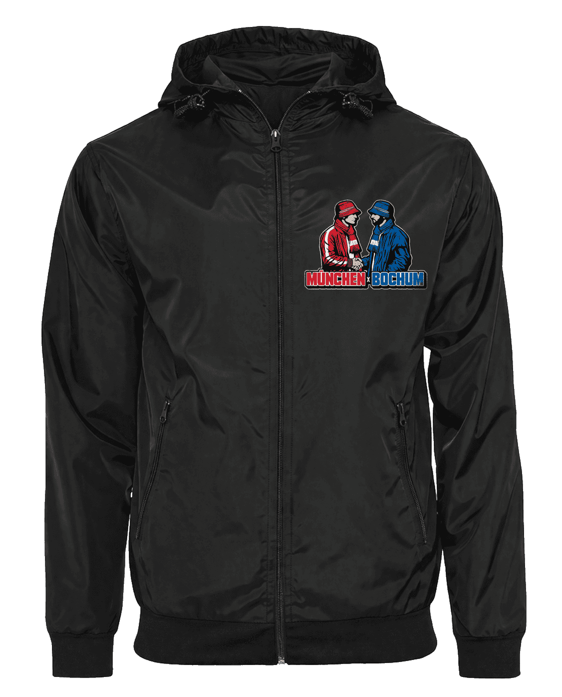 München X Bochum Jacke mit abnehmbarer Balaclava