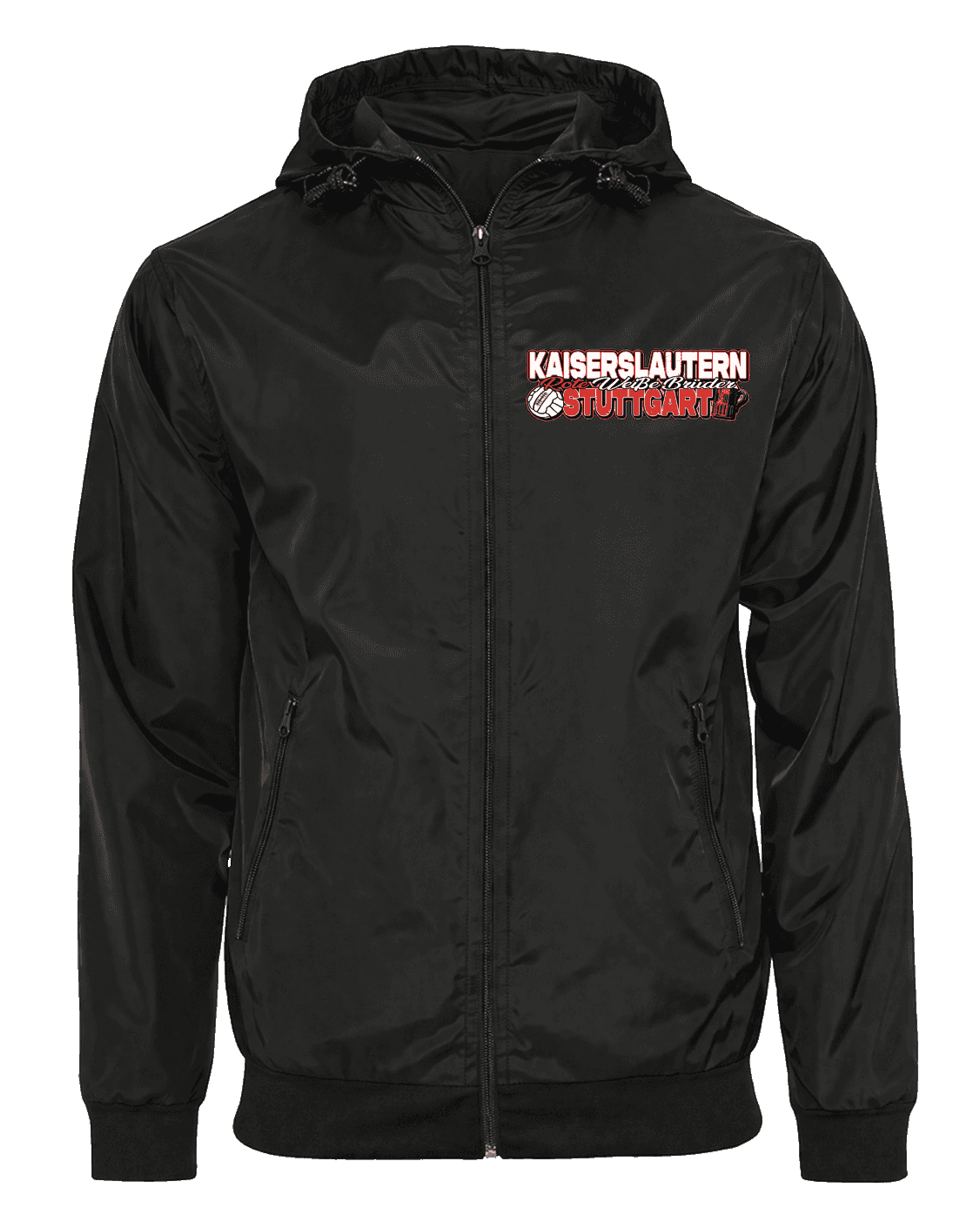 Kaiserslautern x Stuttgart Jacke mit abnehmbarer Balaclava