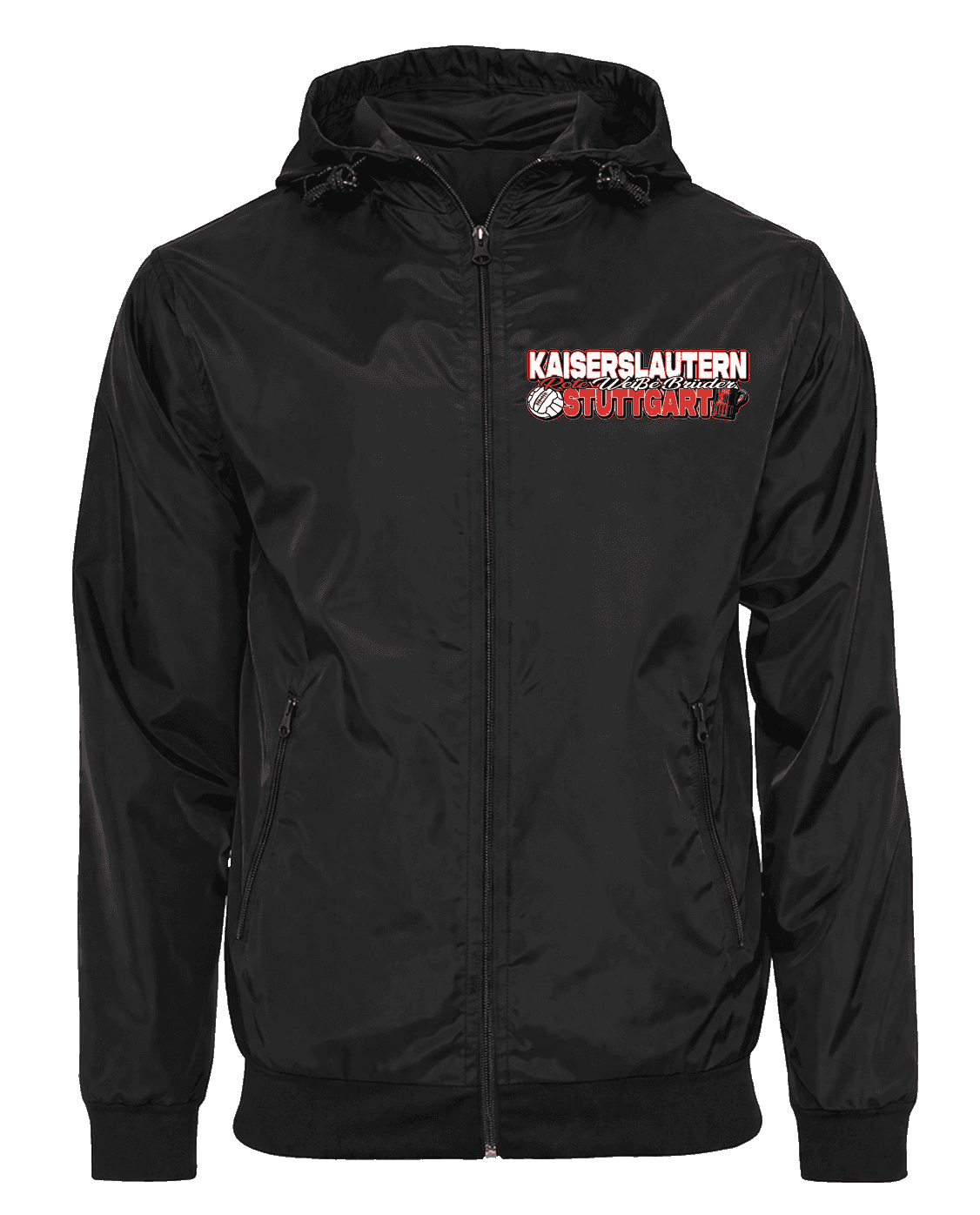 Kaiserslautern x Stuttgart Jacke mit abnehmbarer Balaclava