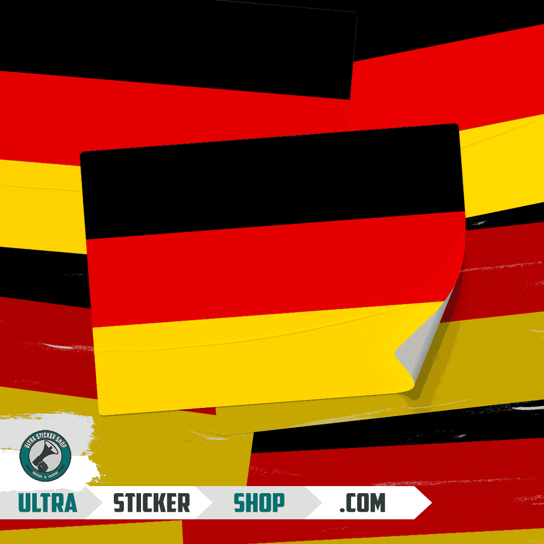 Deutschland flagge Aufkleber