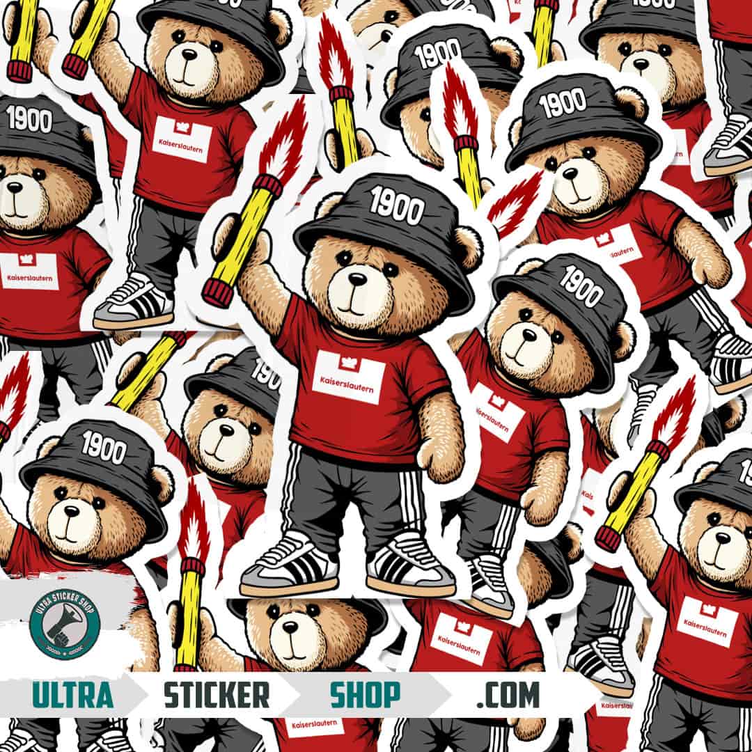 Kaiserslautern 1900 bear Aufkleber