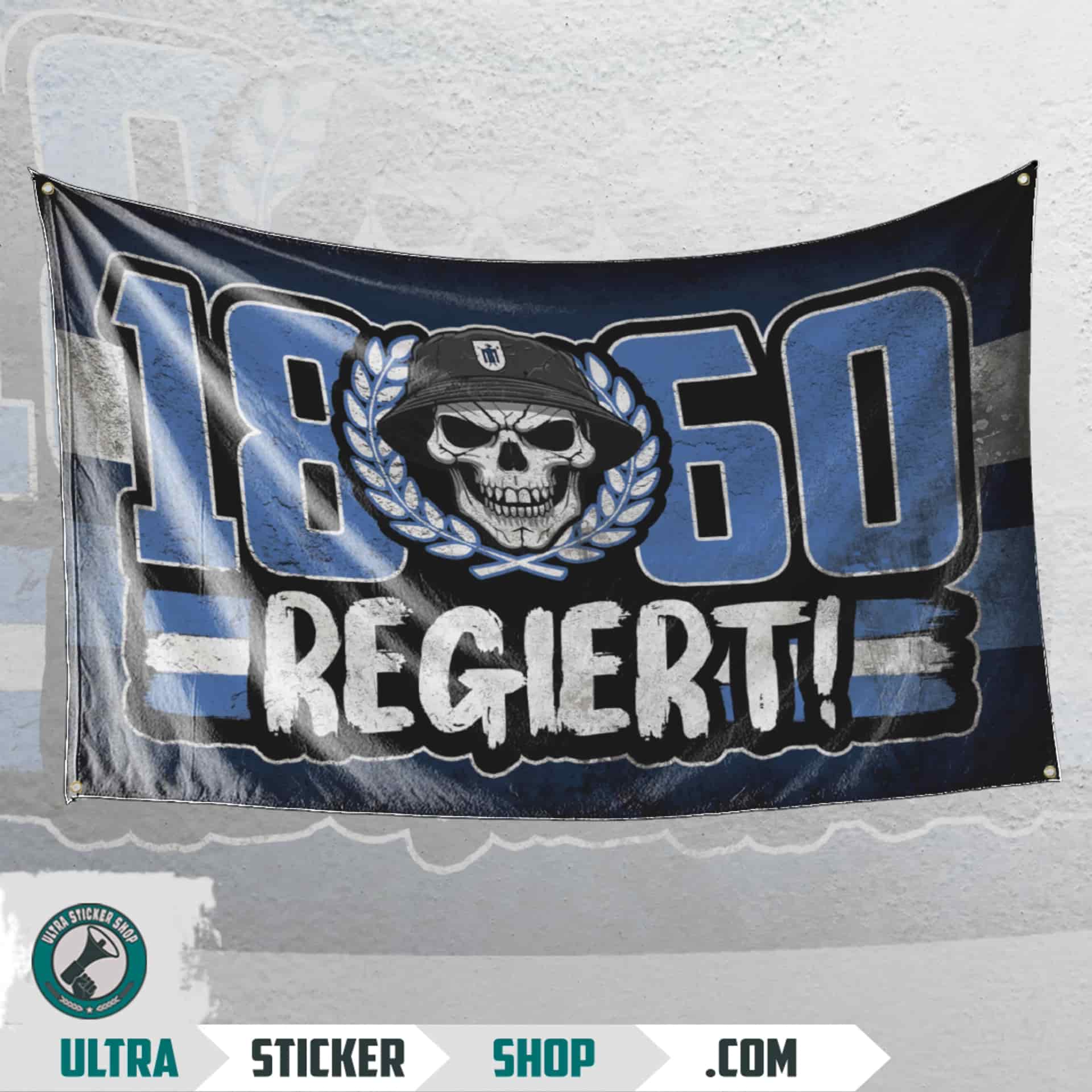 1860 regiert Flagge