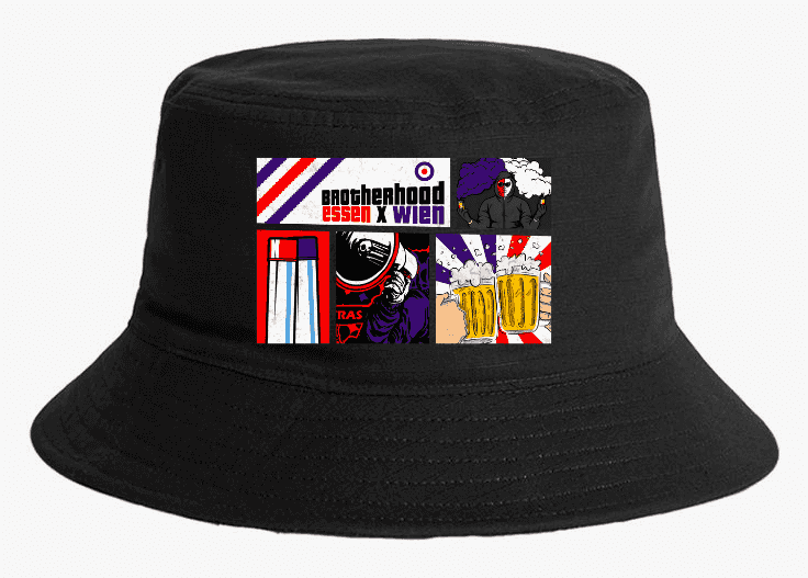 Brotherhood essen X wien Bucket Hat