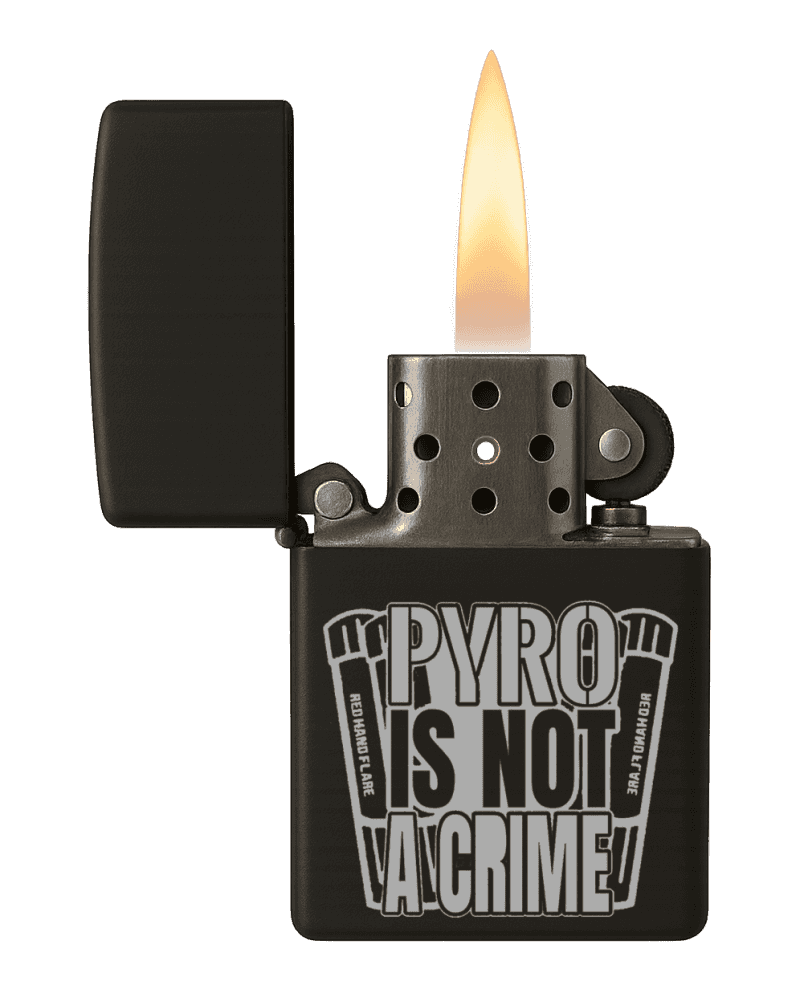 Pyro is not a crime Feuerzeug