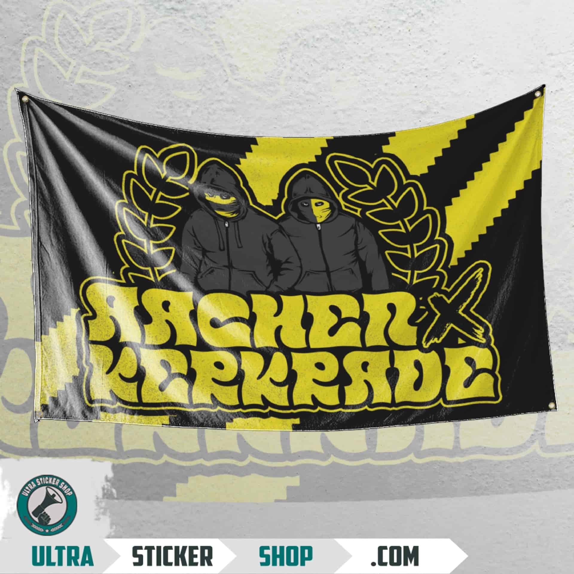 Aachen und Kerkrade Flagge