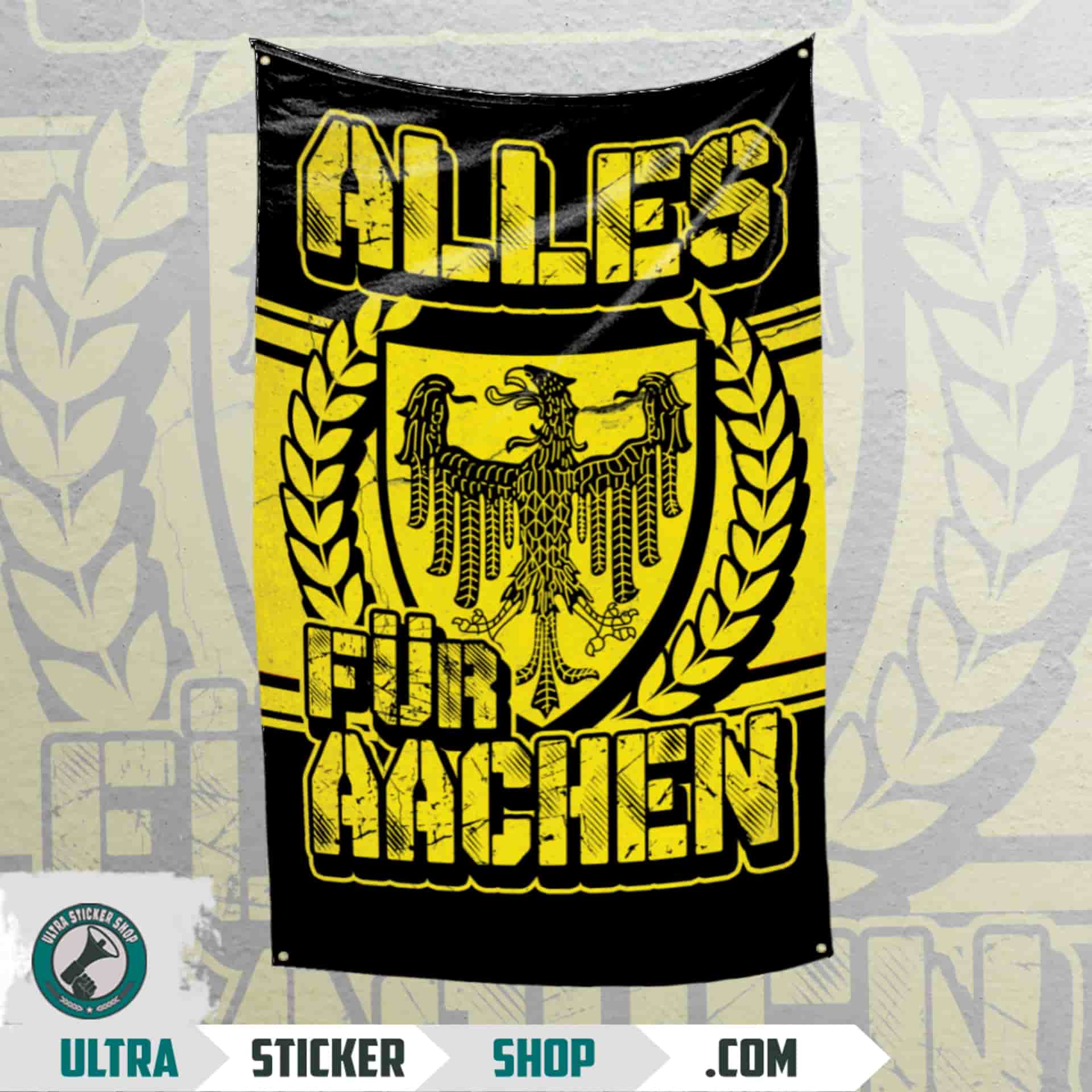 Alles für Aachen Flagge
