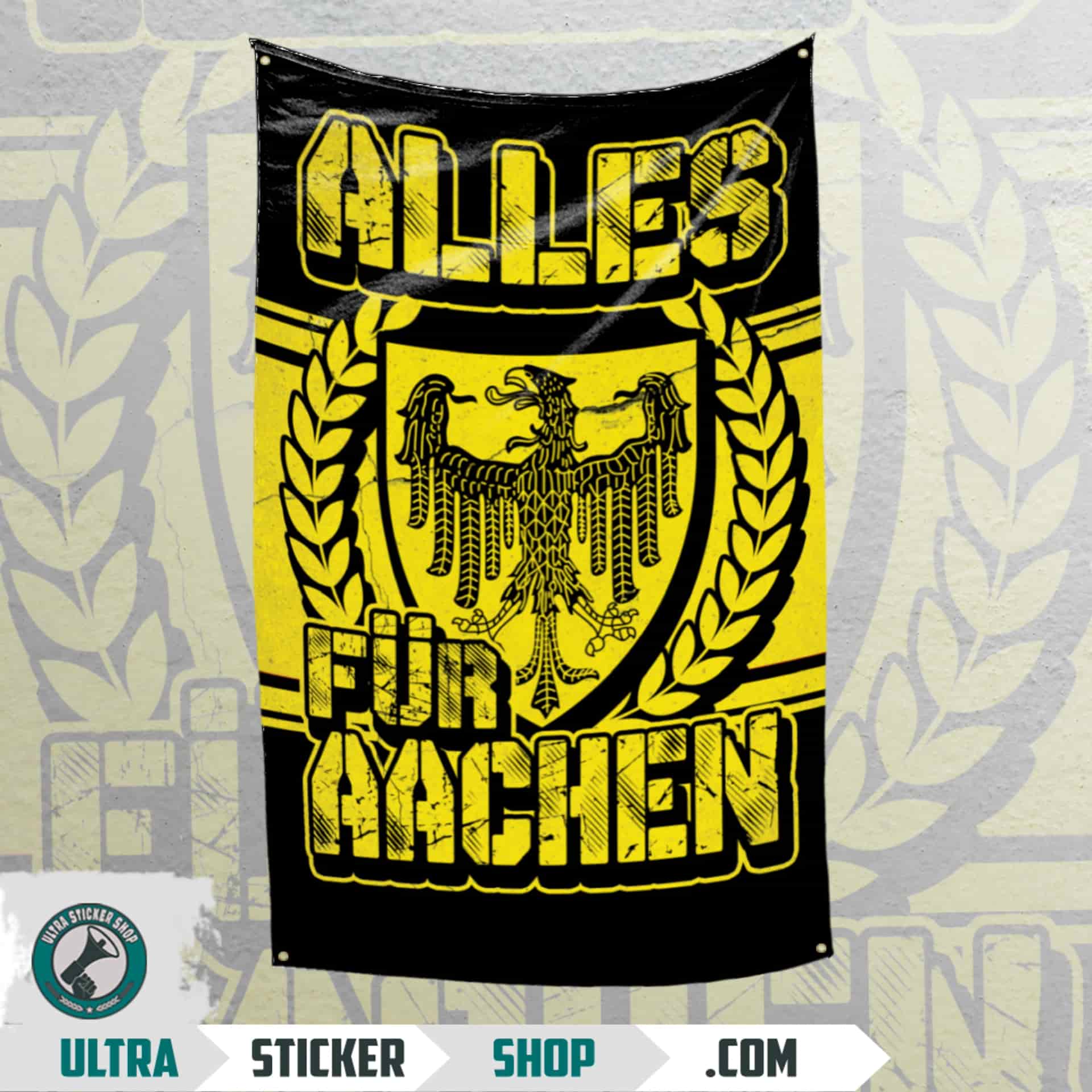 Alles für Aachen Flagge