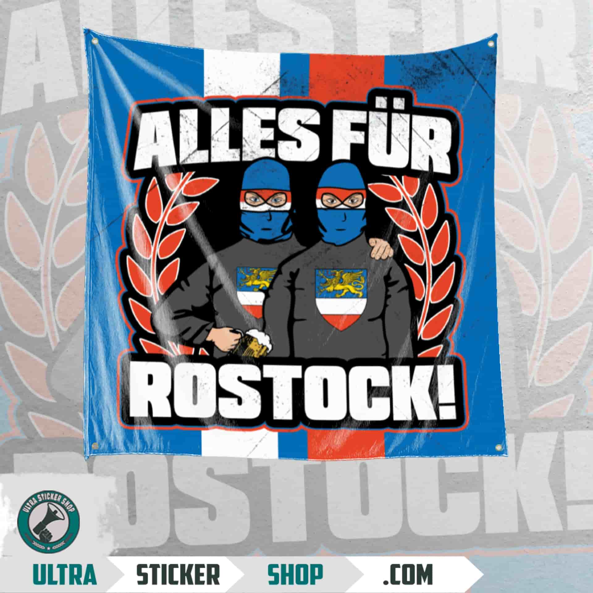 alles für Rostock Flagge