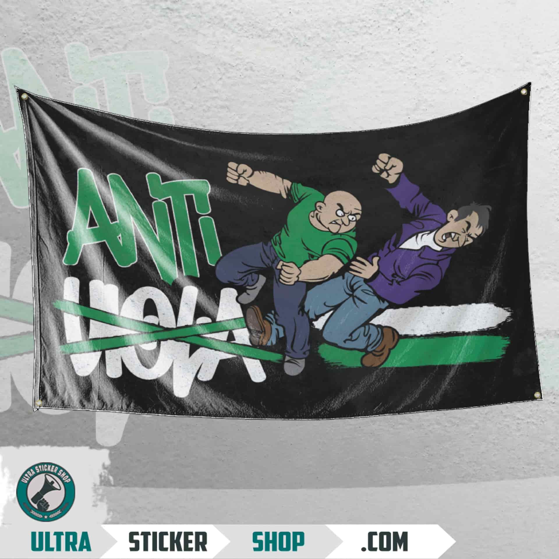 Anti Viola Flagge