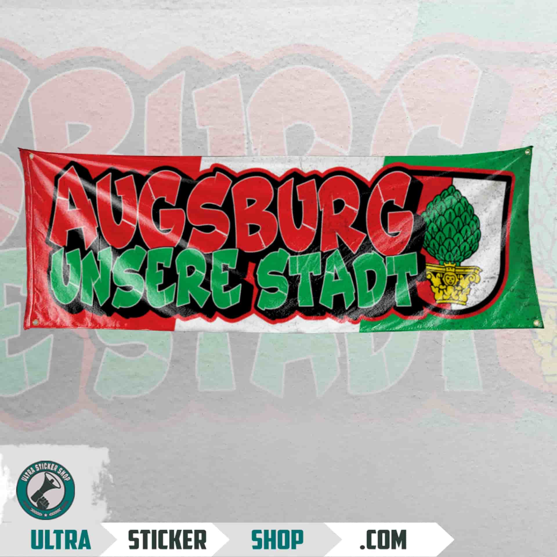 Augsburg unsere stadt Flagge