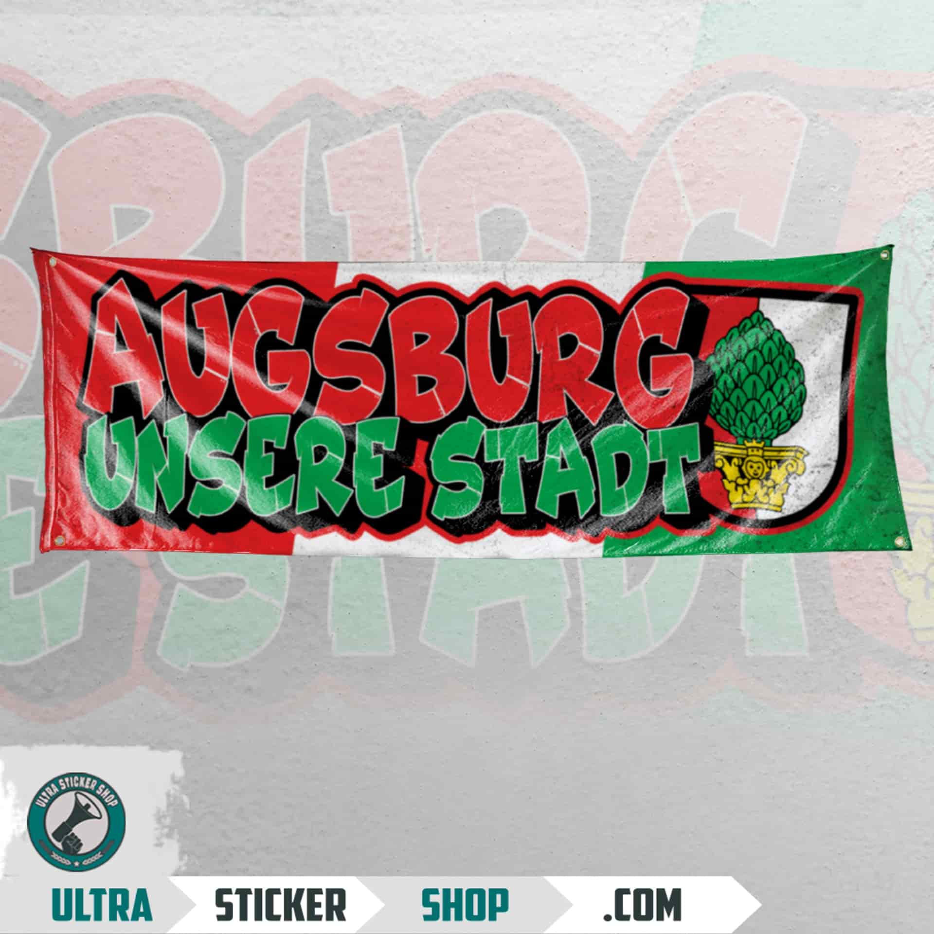 Augsburg unsere stadt Flagge