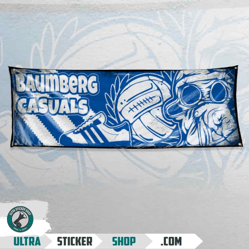 Baumberg casuals Flagge