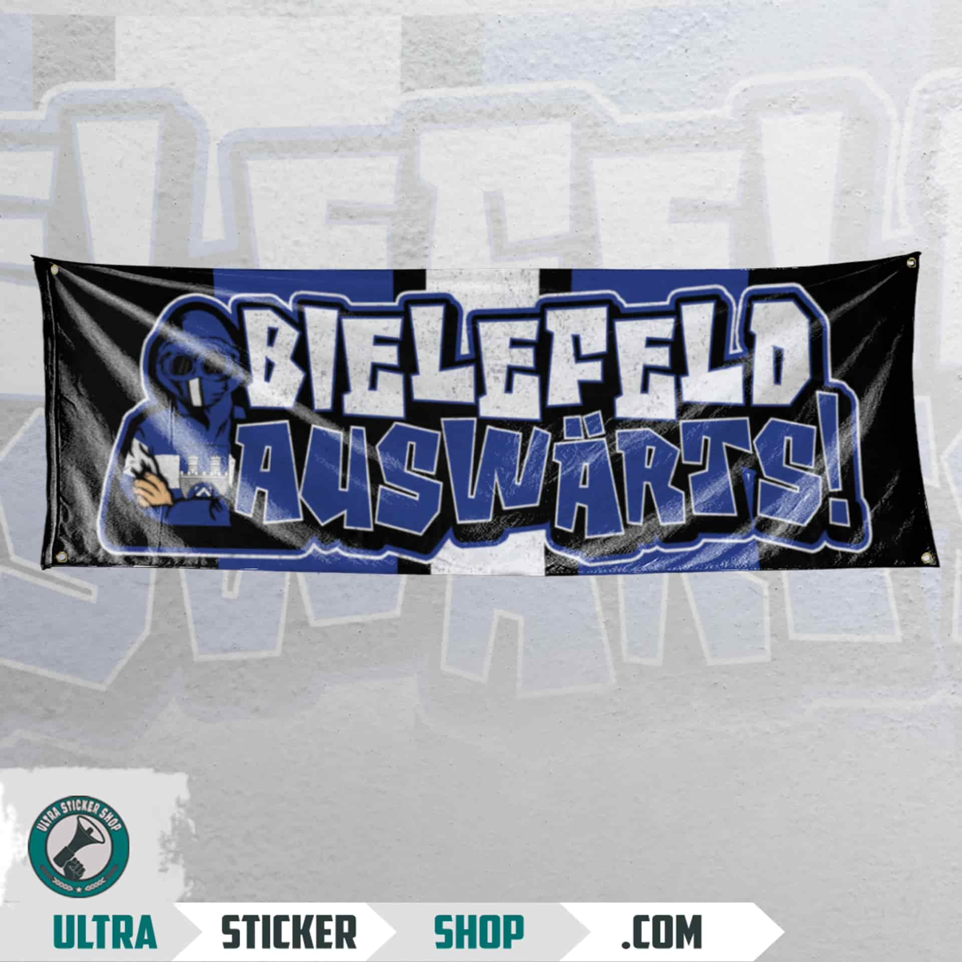 Bielefeld auswärts Flagge
