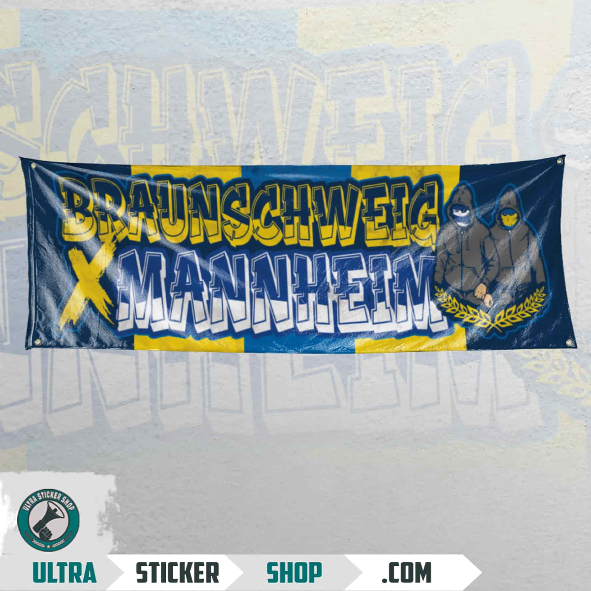 Braunschweig X mannheim Flagge