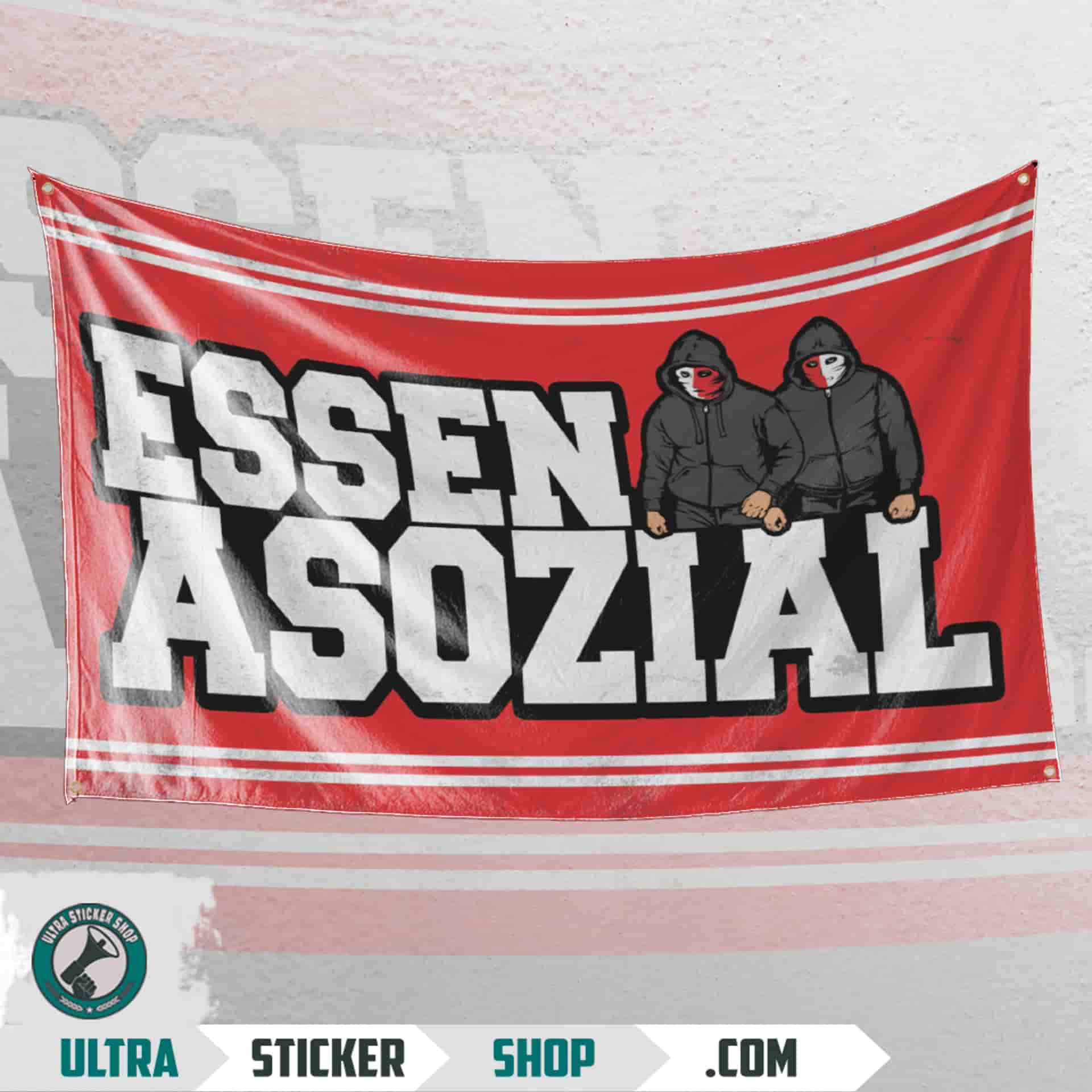 Essen asozial Flagge