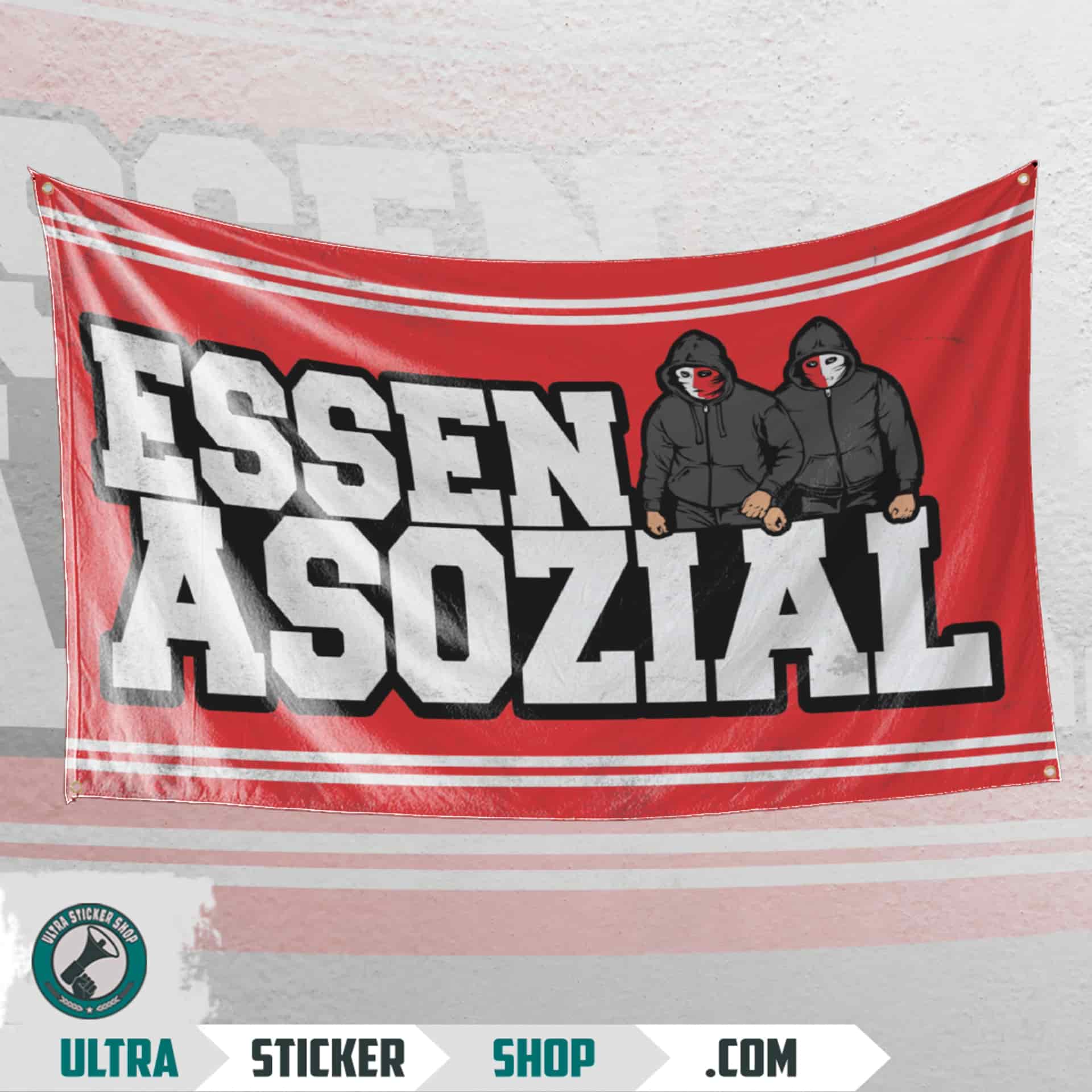 Essen asozial Flagge