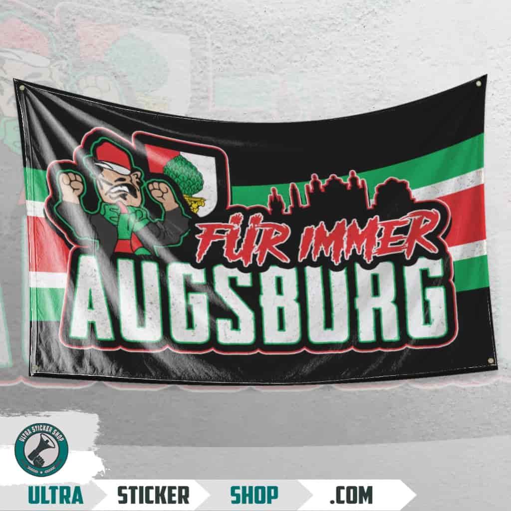 Für immer Augsburg Flagge