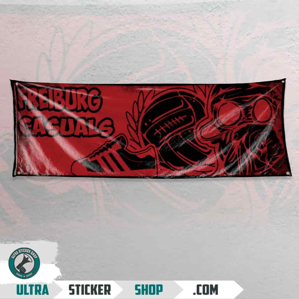 Freiburg casuals Flagge
