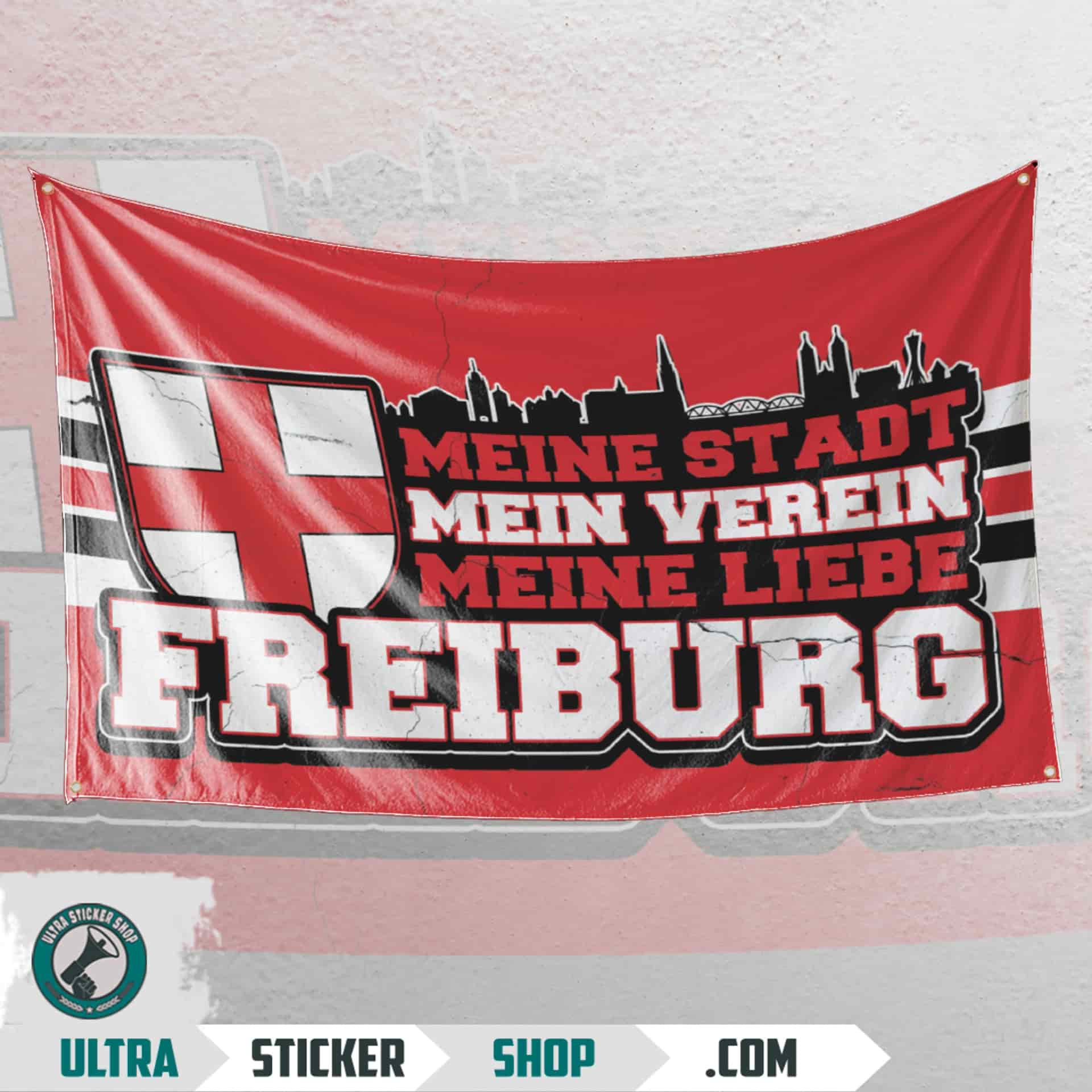 Freiburg, meine stadt, mein verein meine liebe Flagge