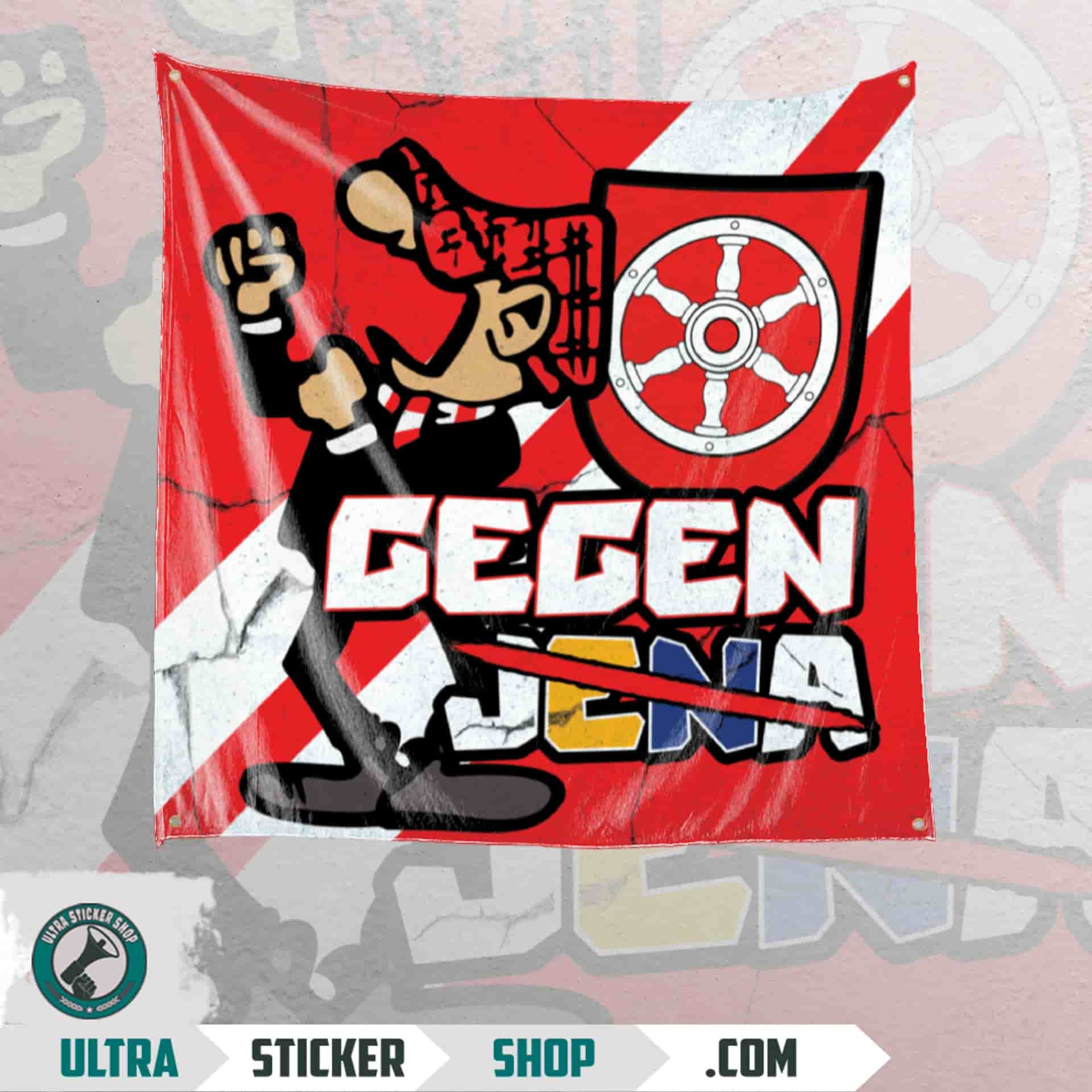 Gegen Jena Flagge