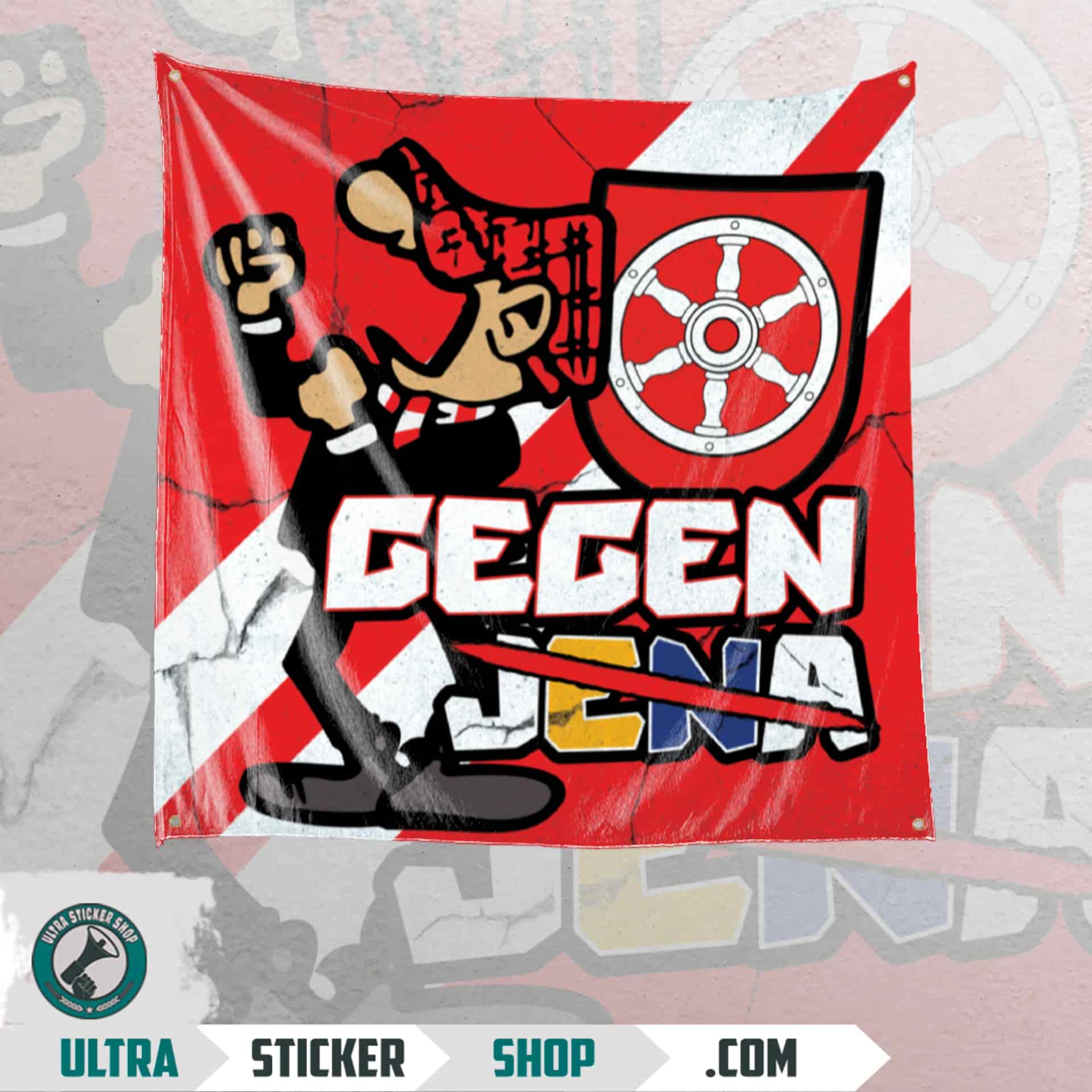 Gegen Jena Flagge