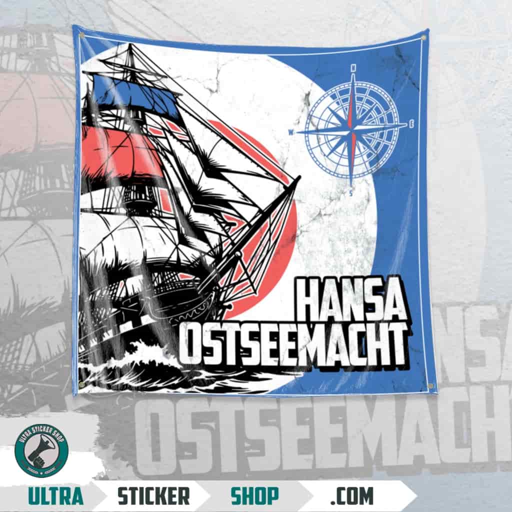 Hansa Ostseemacht Flagge