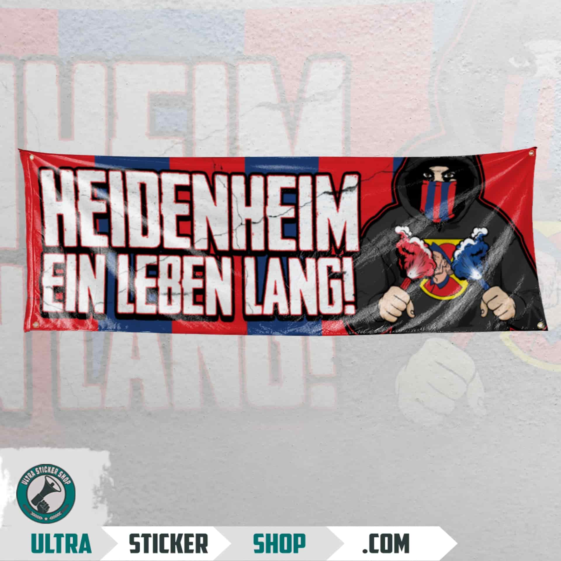 Heidenheim ein leben lang Flagge