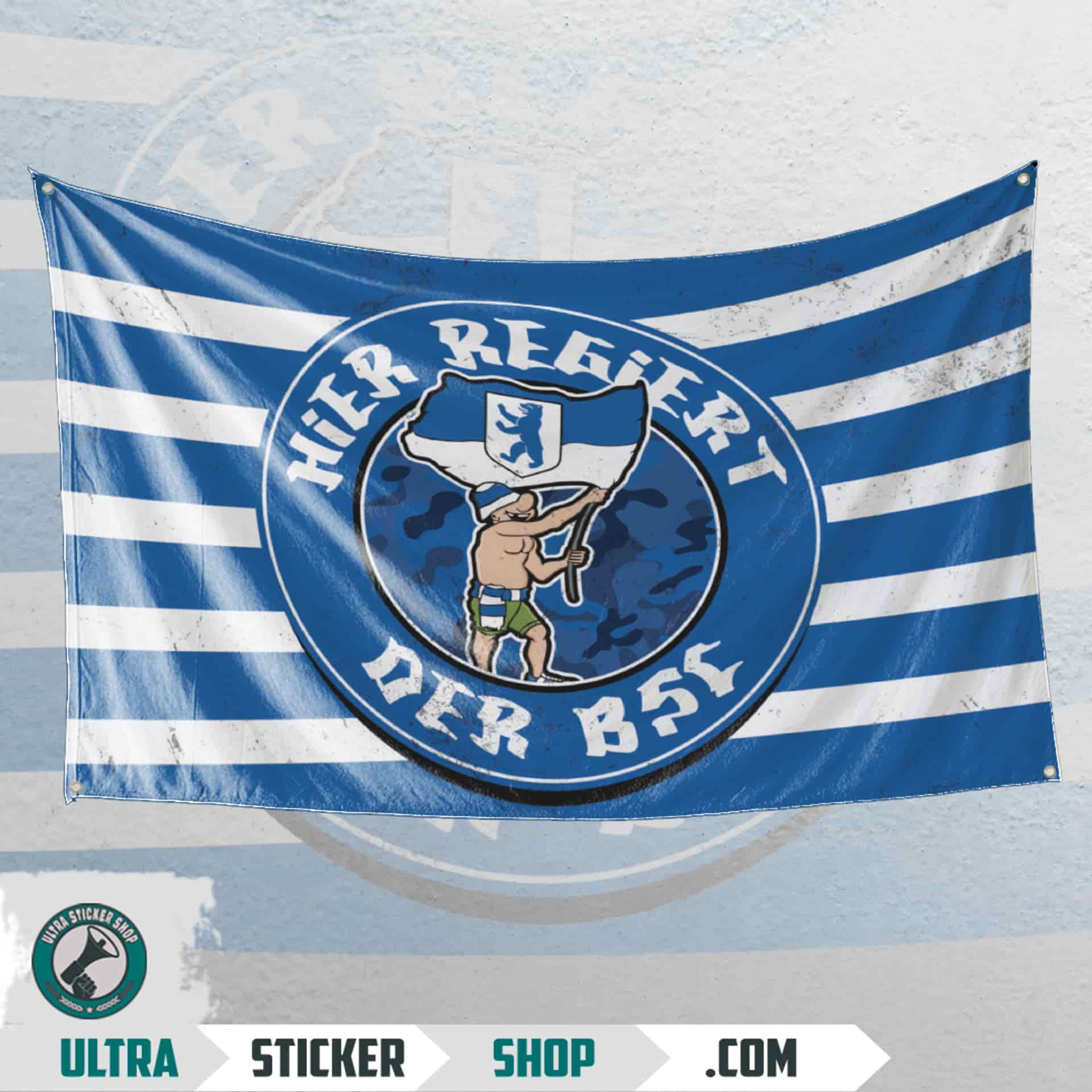 Hier regiert der BSC Flagge