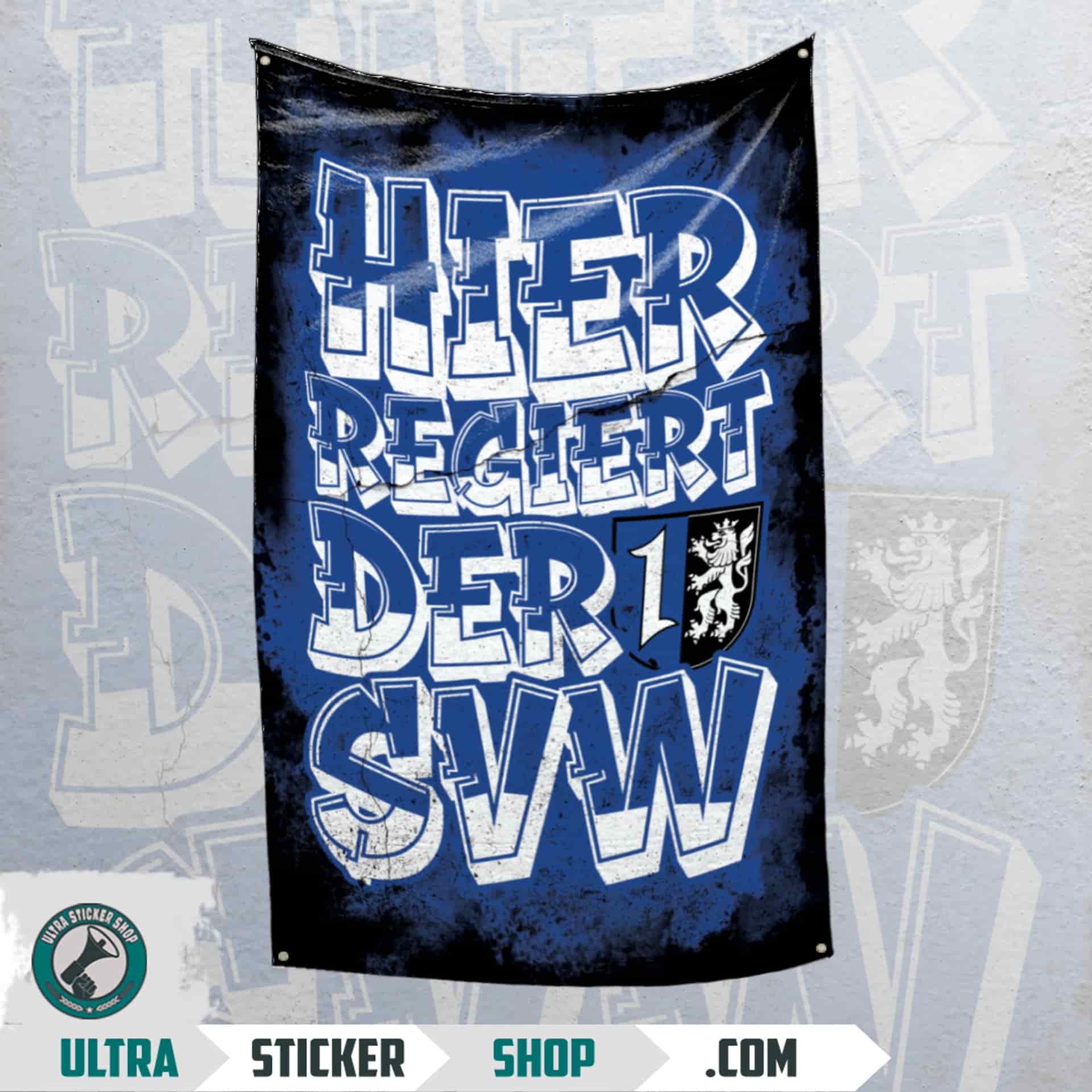 Hier regiert der SVW Flagge