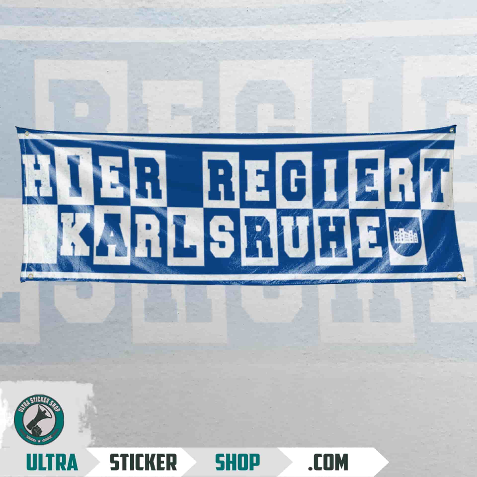Hier regiert Karlsruhe Flagge