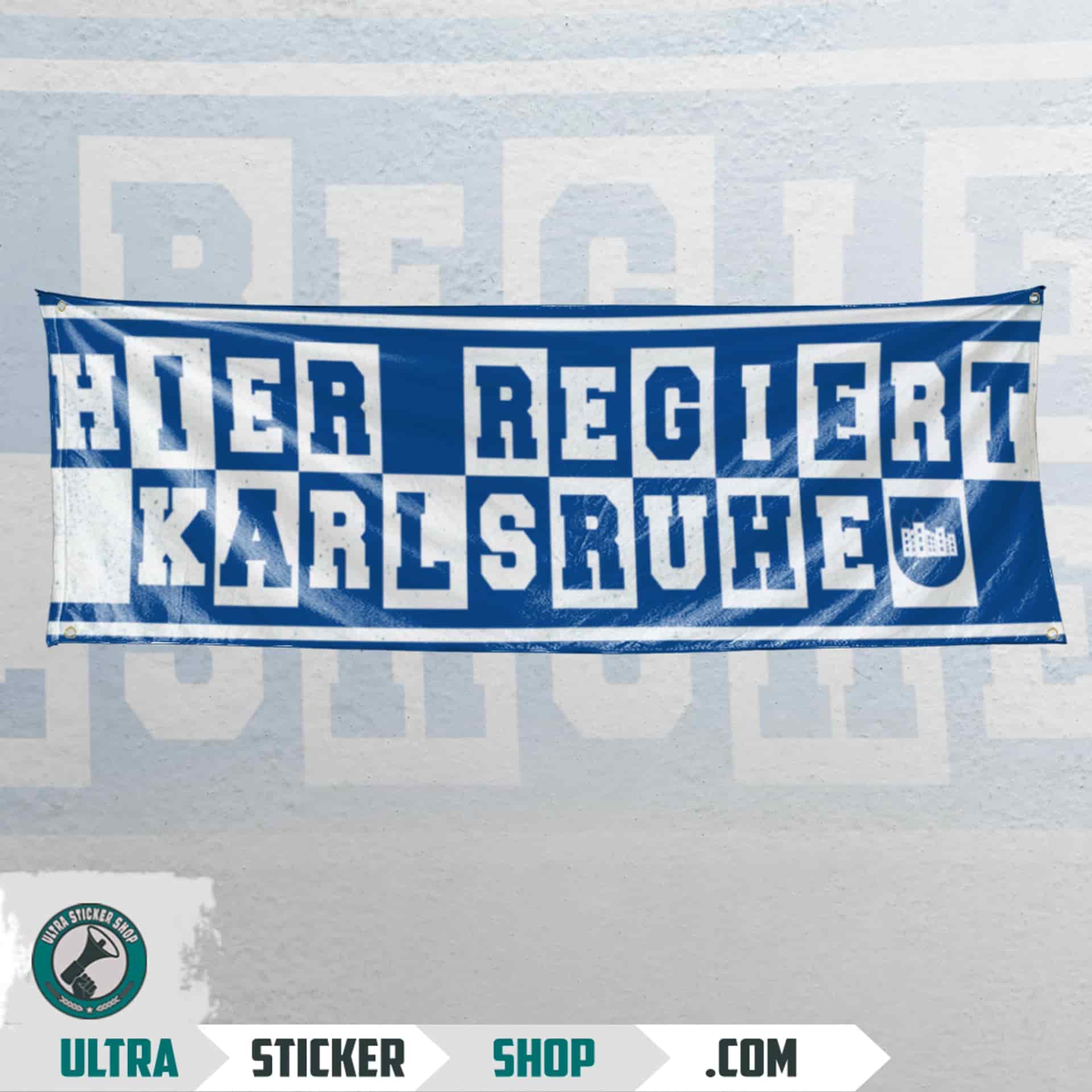 Hier regiert Karlsruhe Flagge