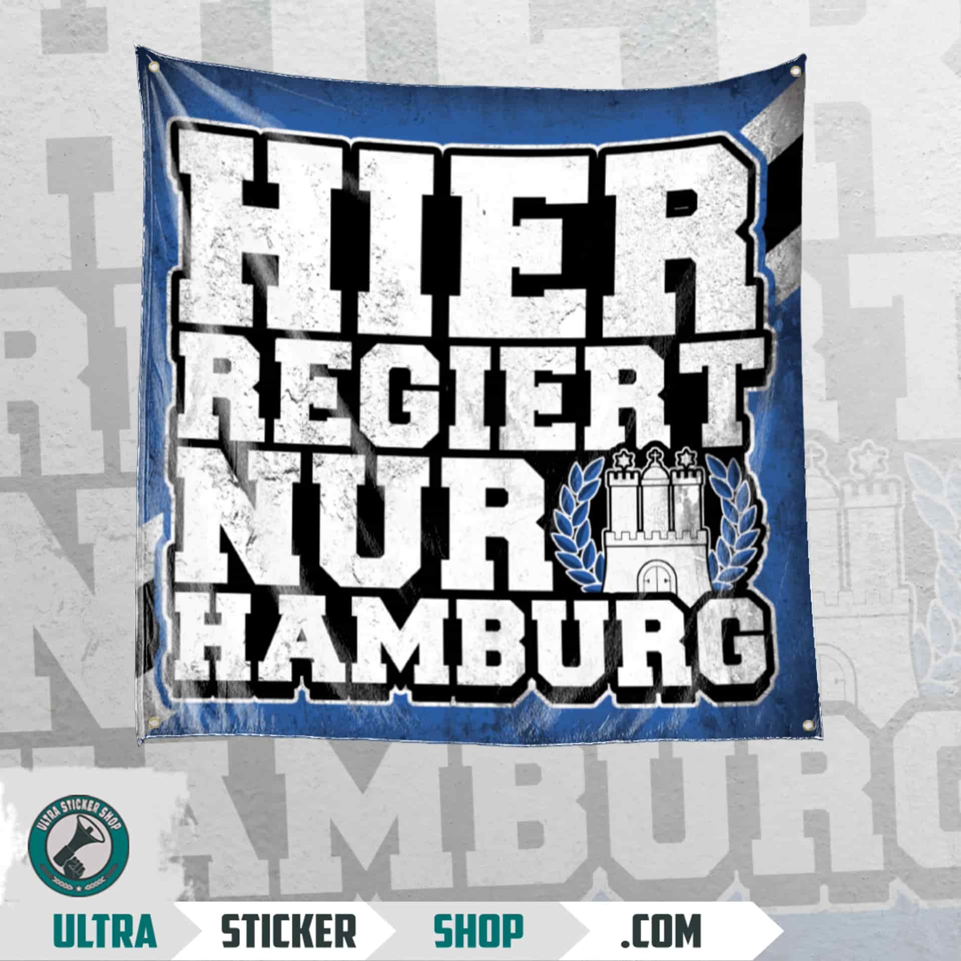 Hier regiert nur Hamburg Flagge
