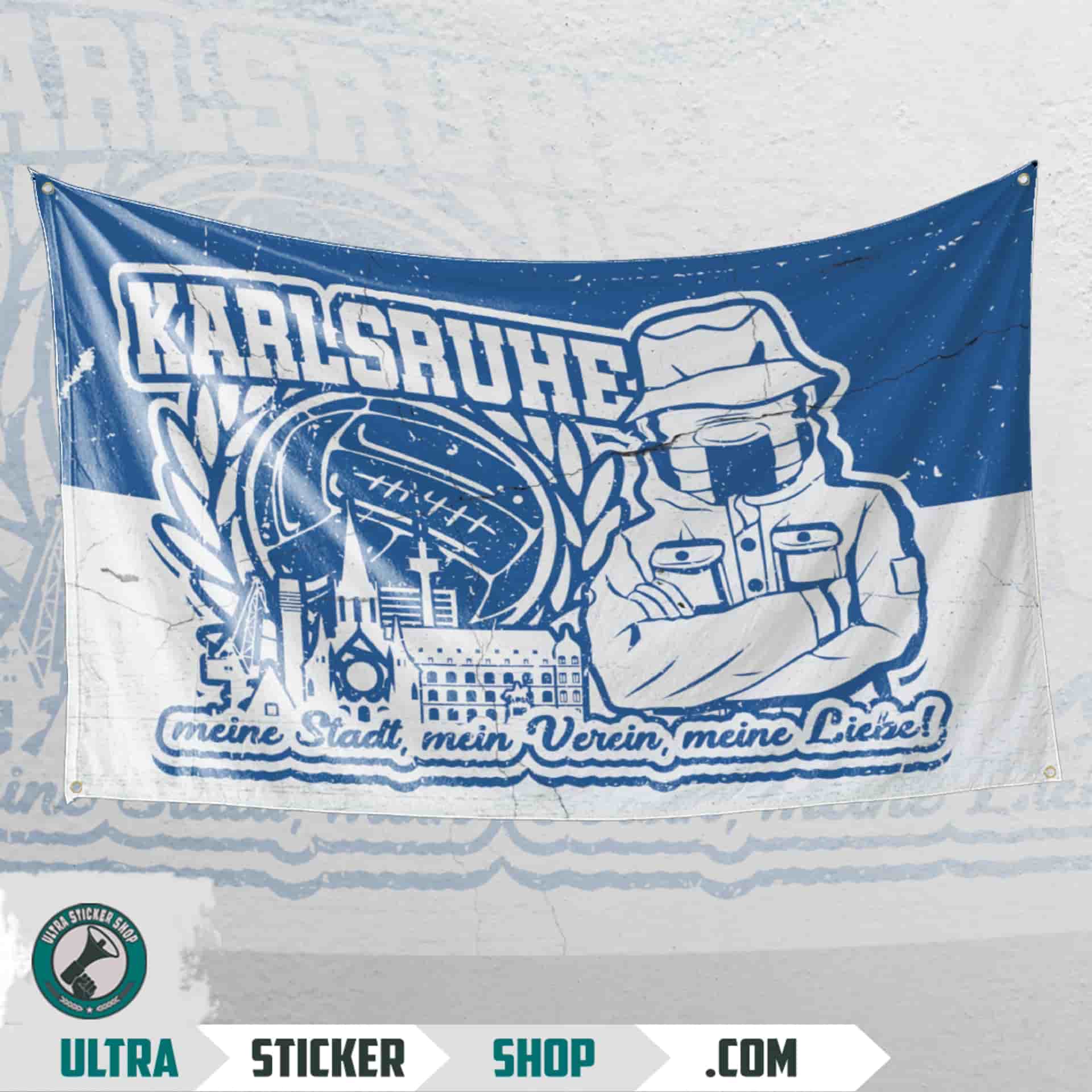 Karlsruhe – meine Stadt, mein Verein, meine Liebe Flagge