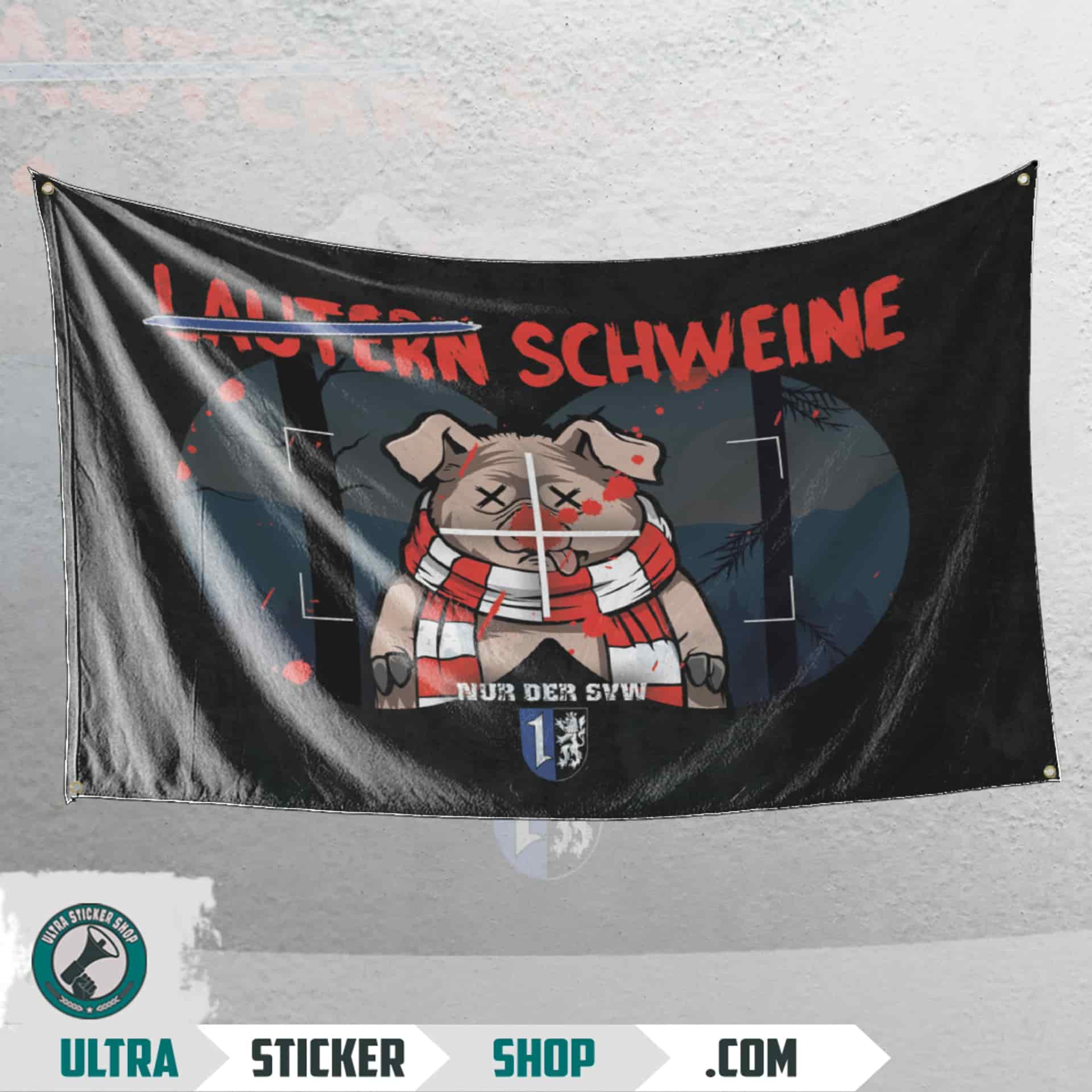Lautern Schweine Mannheim Flagge
