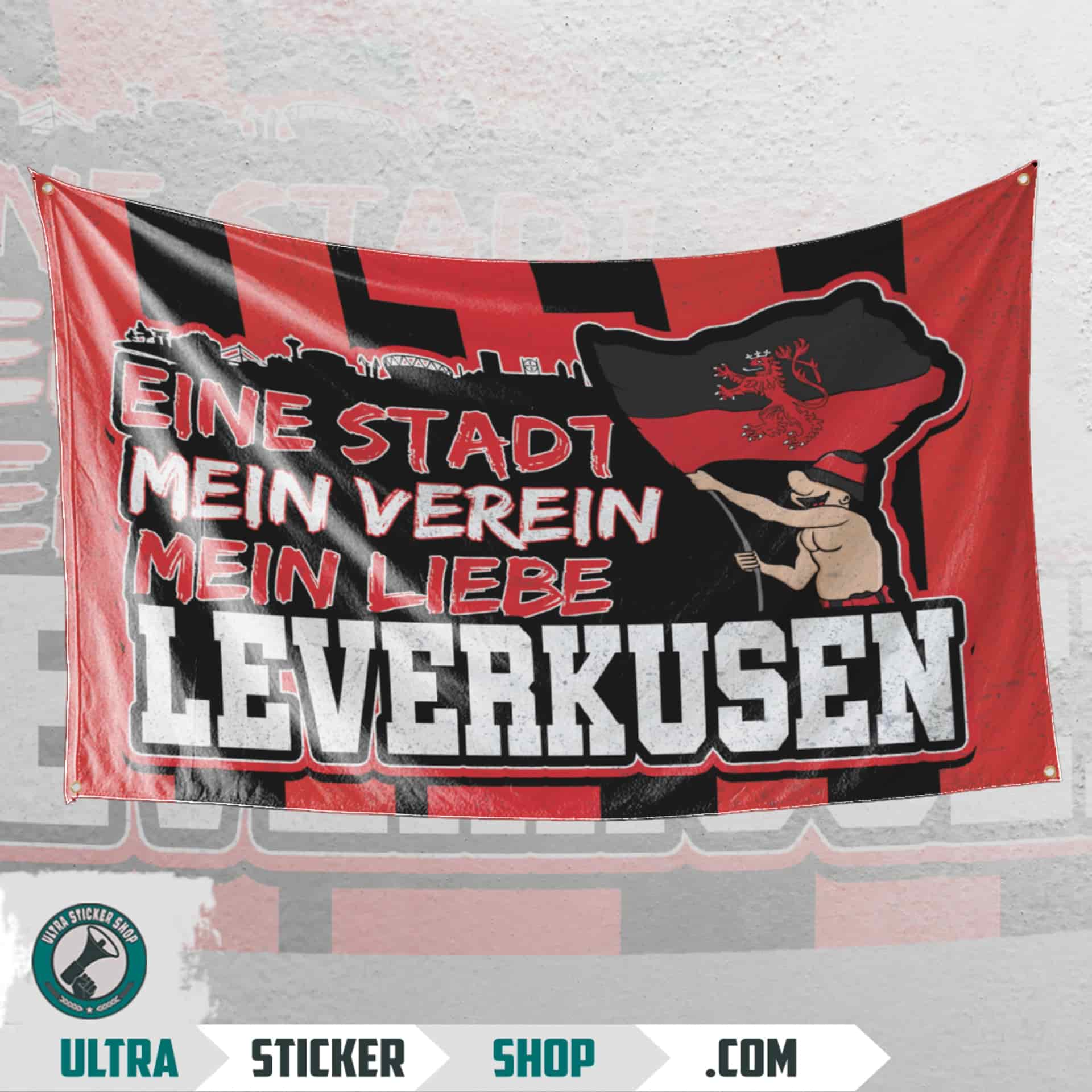 Leverkusen 1904, eine stadt, mein verein, mein liebe Flagge