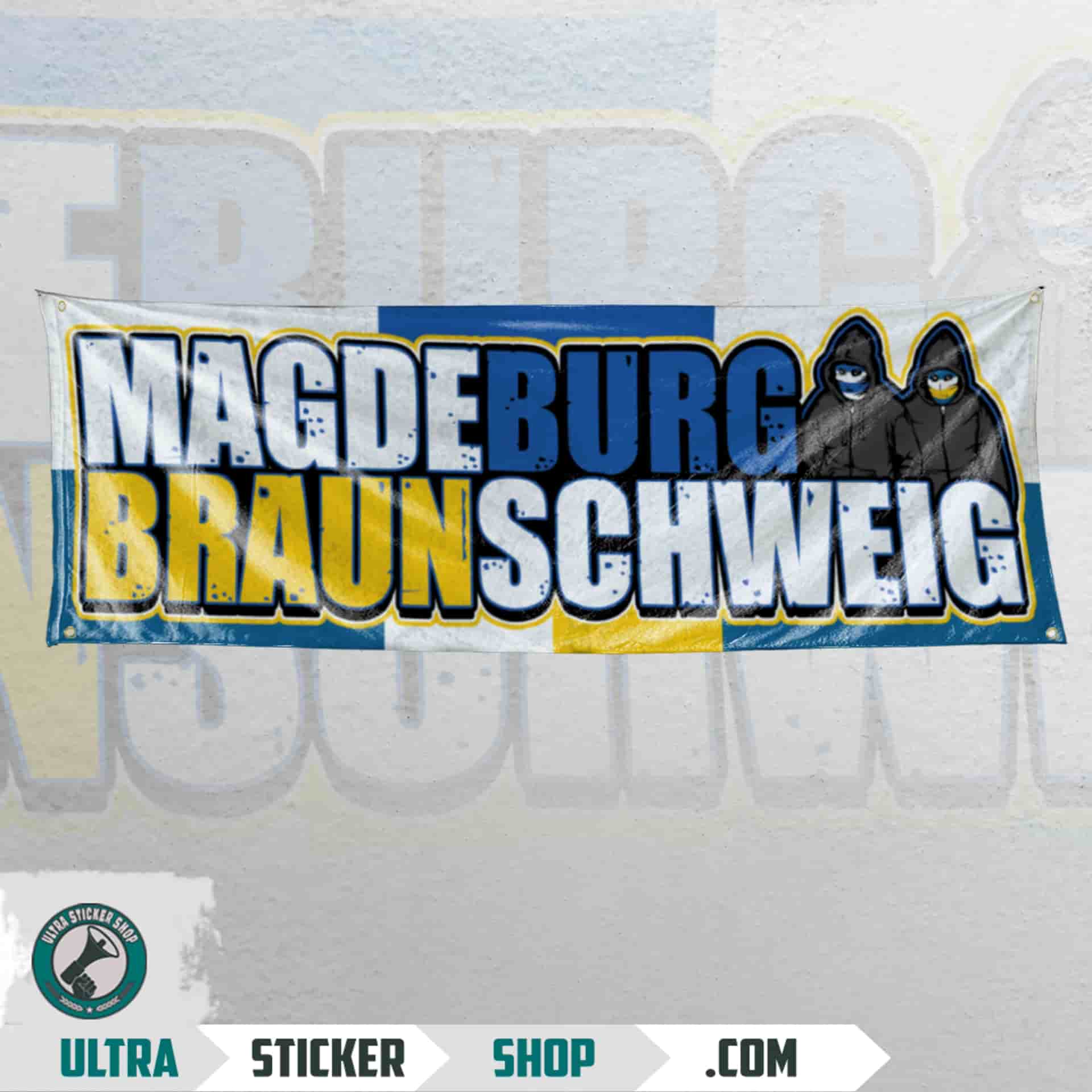 Magdeburg X Braunschweig Flagge