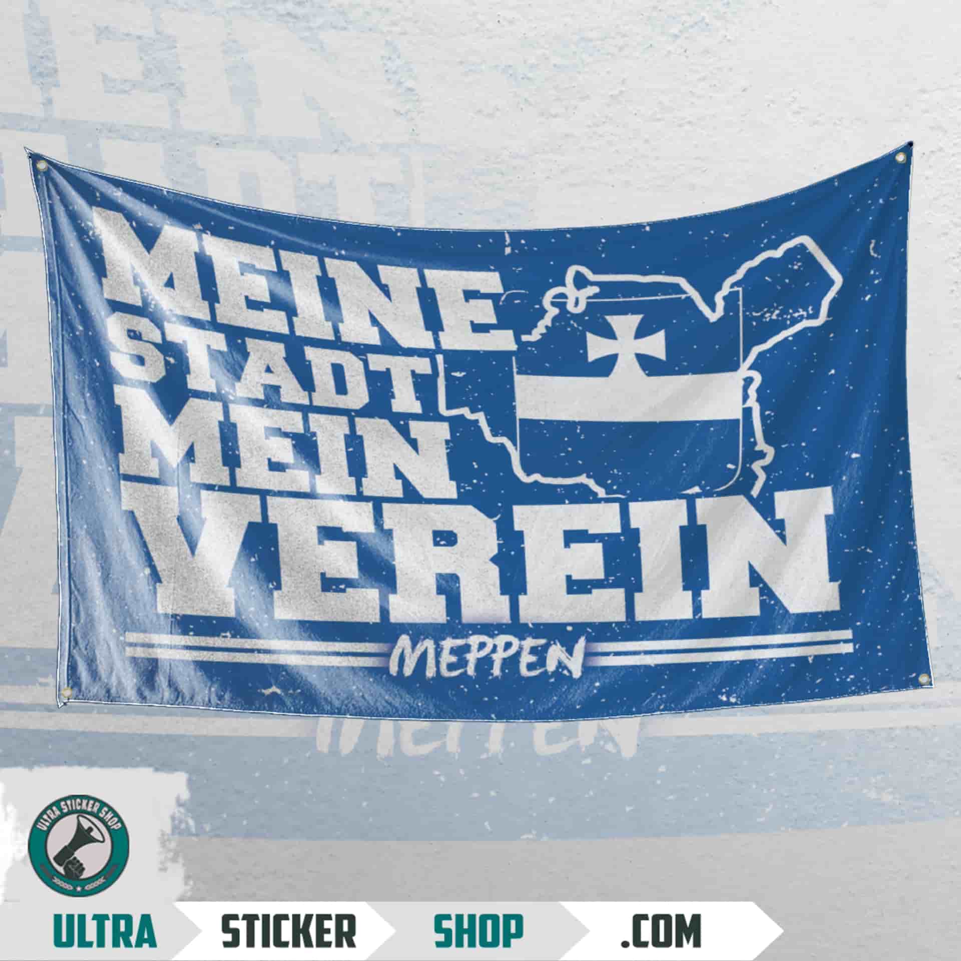 Meppen Meine stadt mein verein Flagge