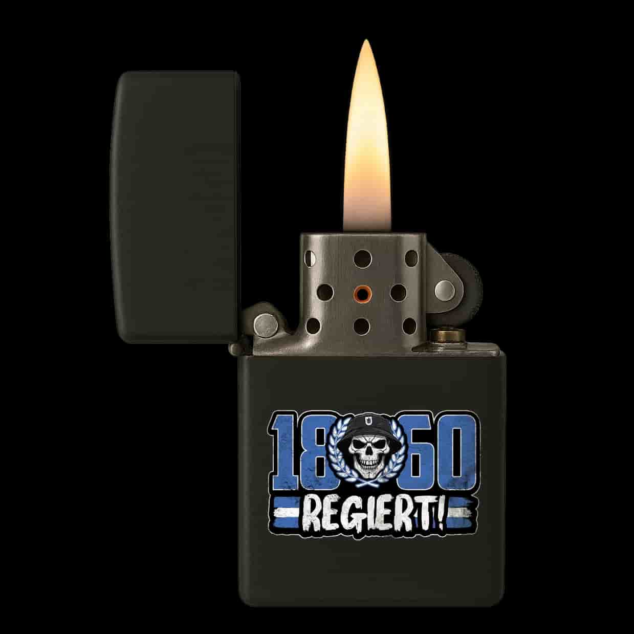 1860 regiert Feuerzeug