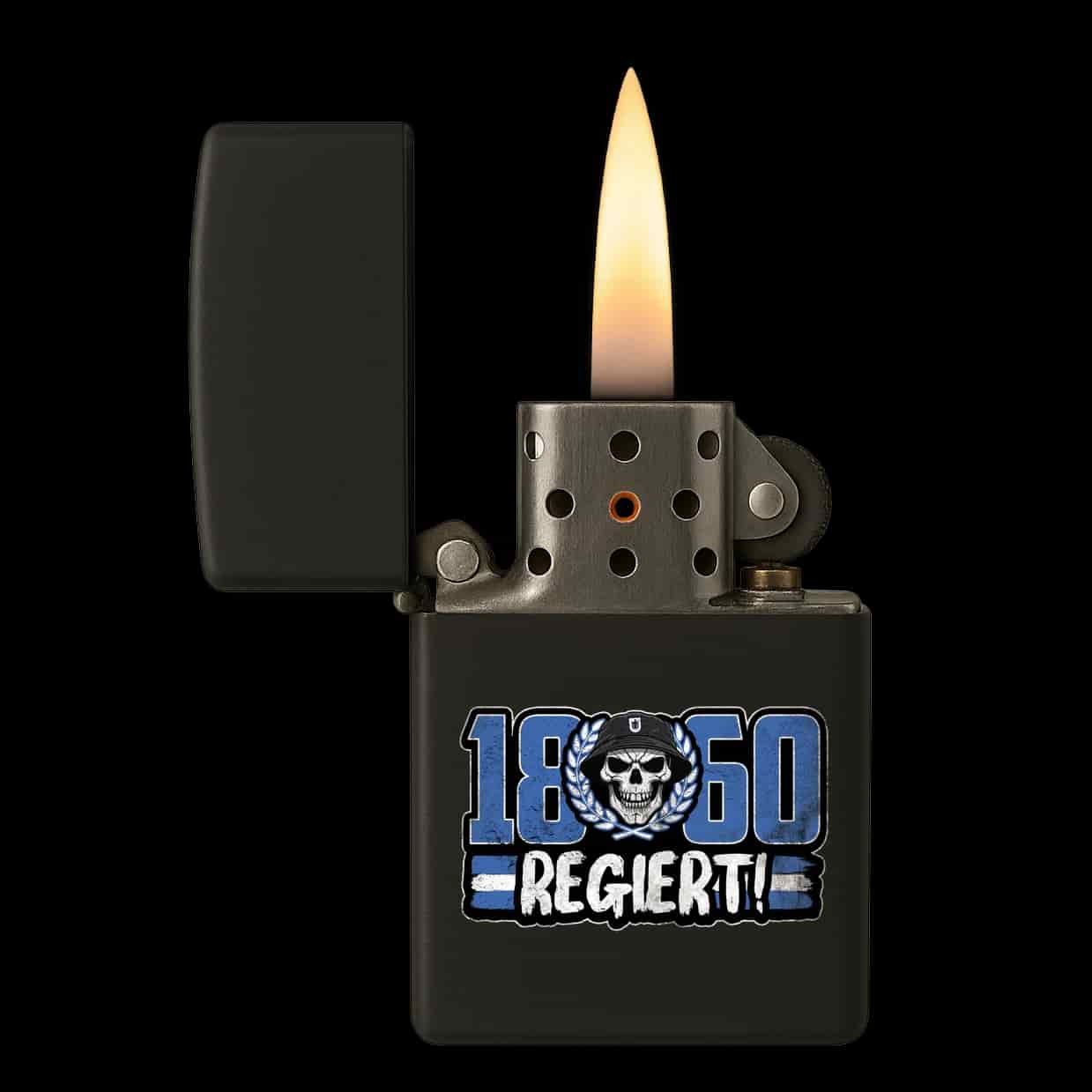 1860 regiert Feuerzeug