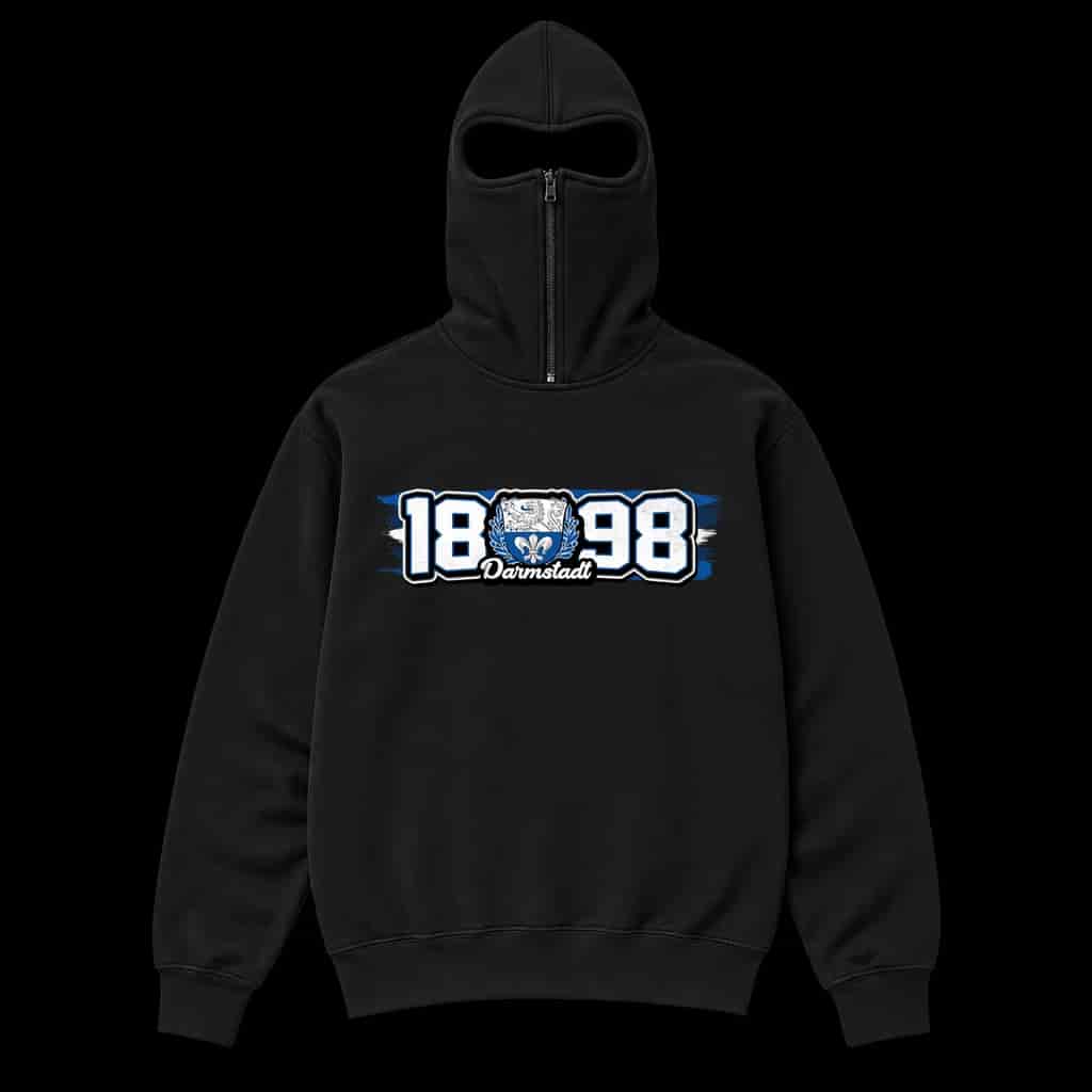 1898 Darmstadt Ninja Kapuzenpullover