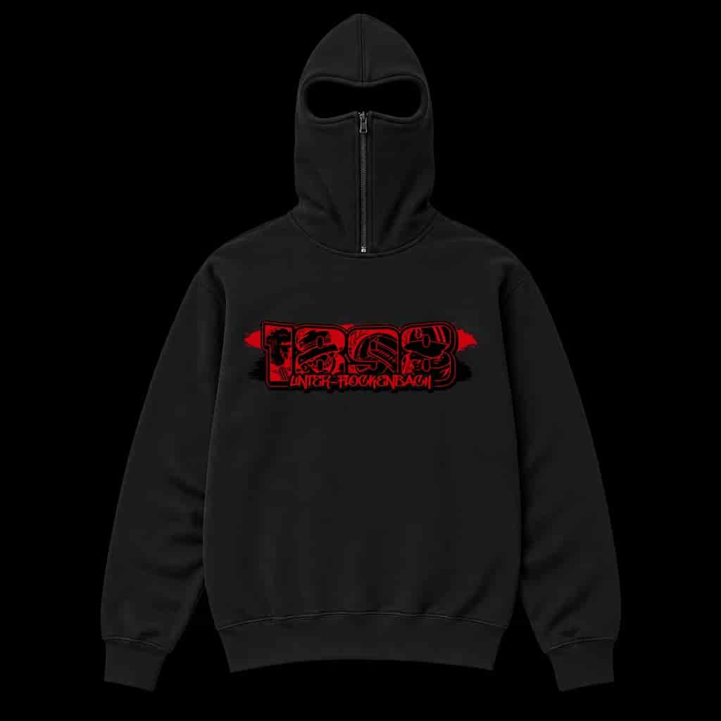 1898 Unter-Flockenbach Ninja Kapuzenpullover