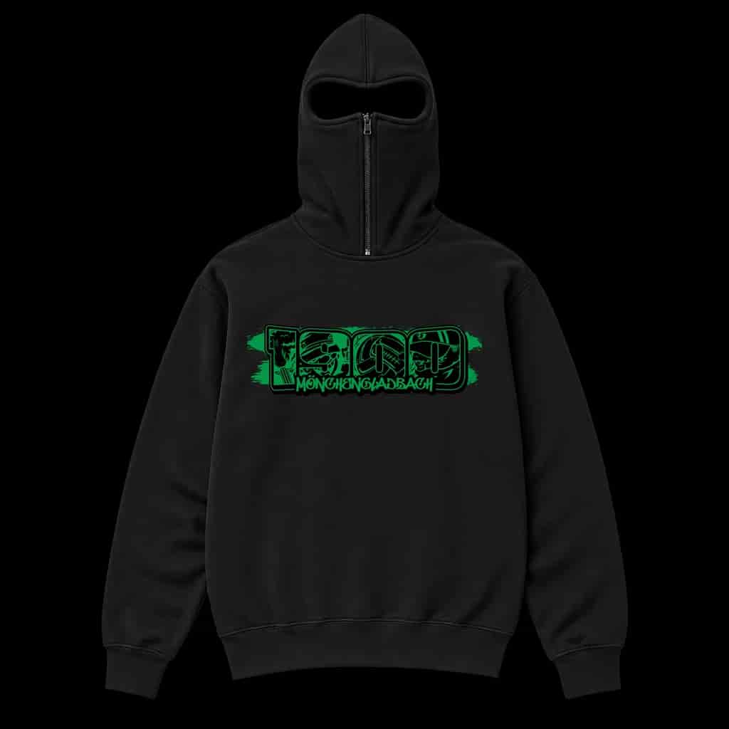 1900 Mönchengladbach Ninja Kapuzenpullover