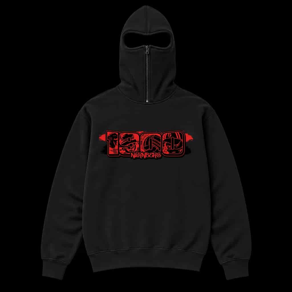 1900 Nürnberg Ninja Kapuzenpullover