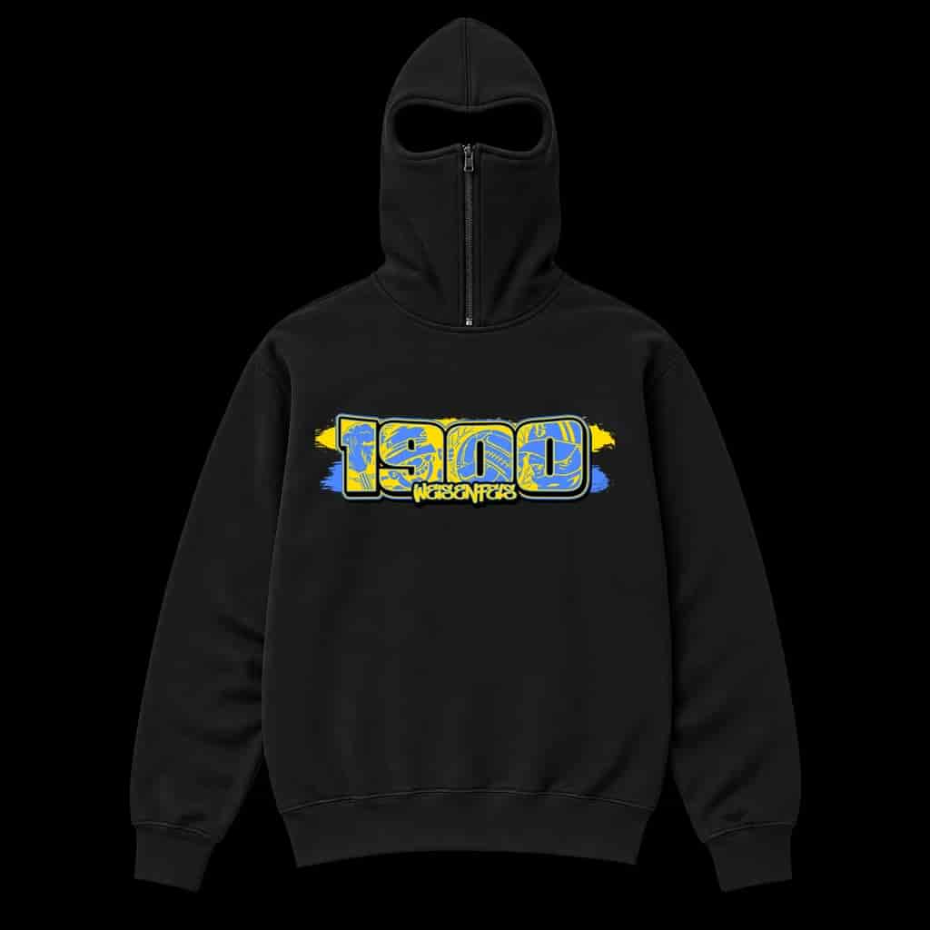 1900 Weißenfels Ninja Kapuzenpullover